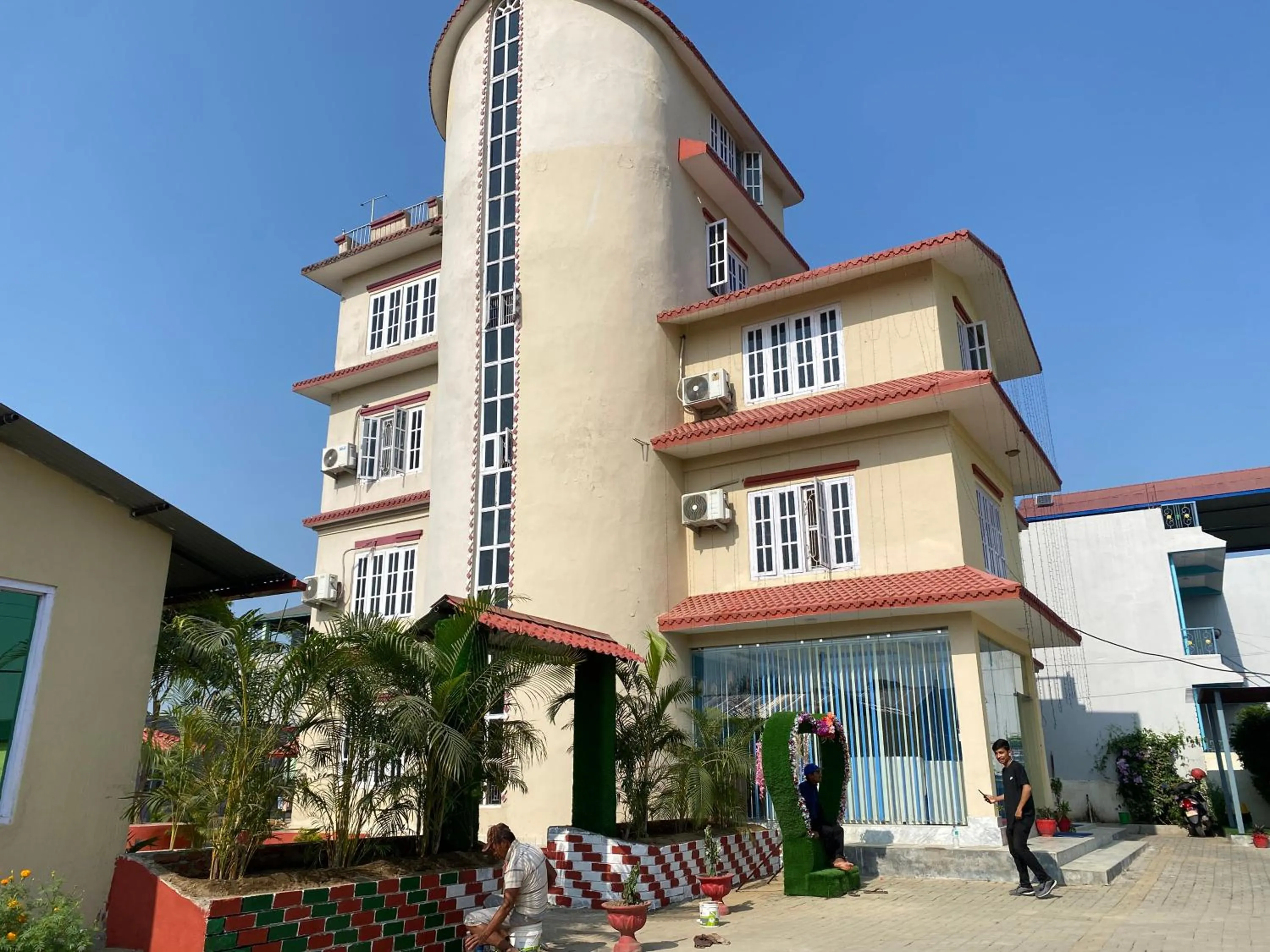Property building in Hotel Kavya Inn