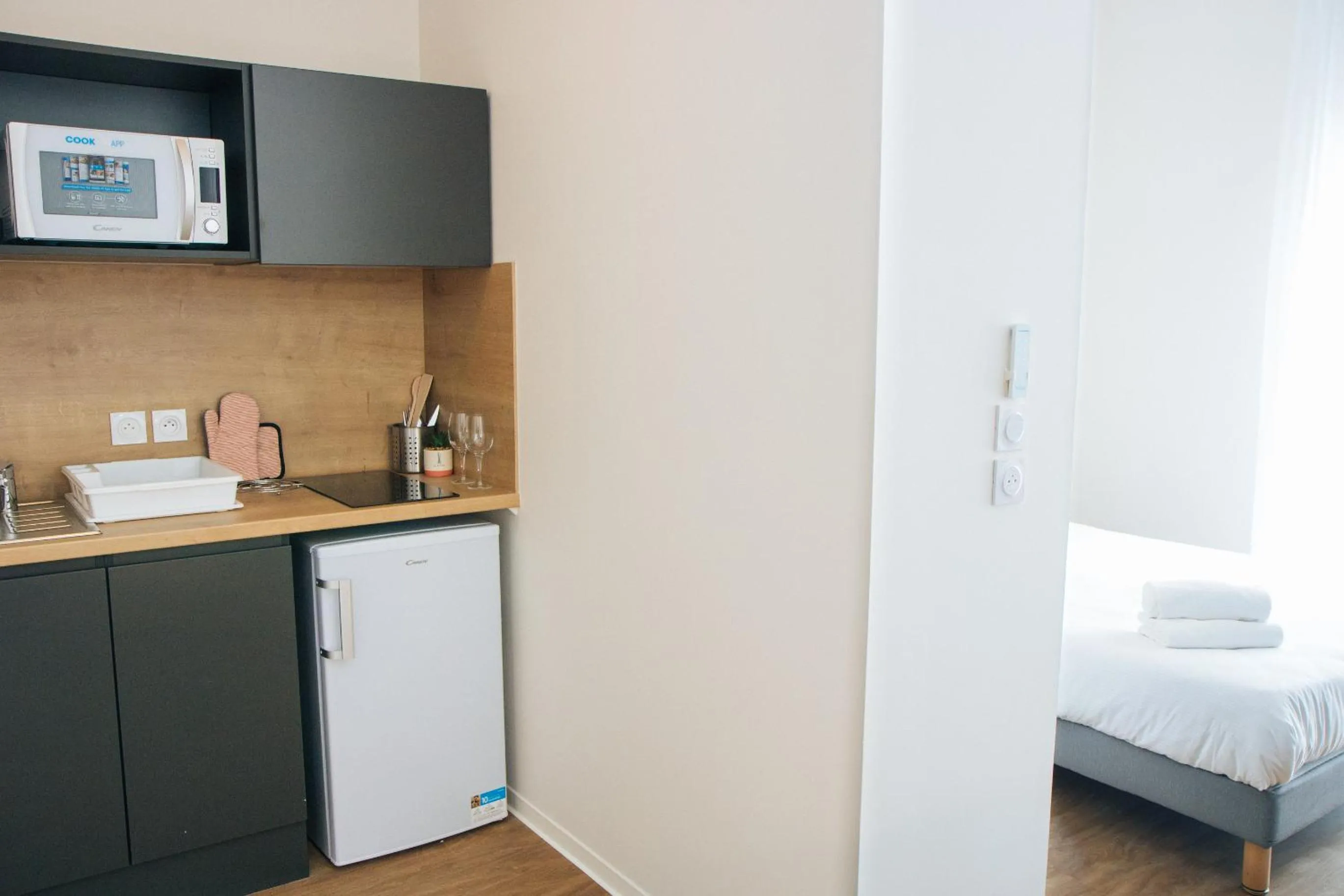 Kitchen or kitchenette in Twenty Business Flats Béziers