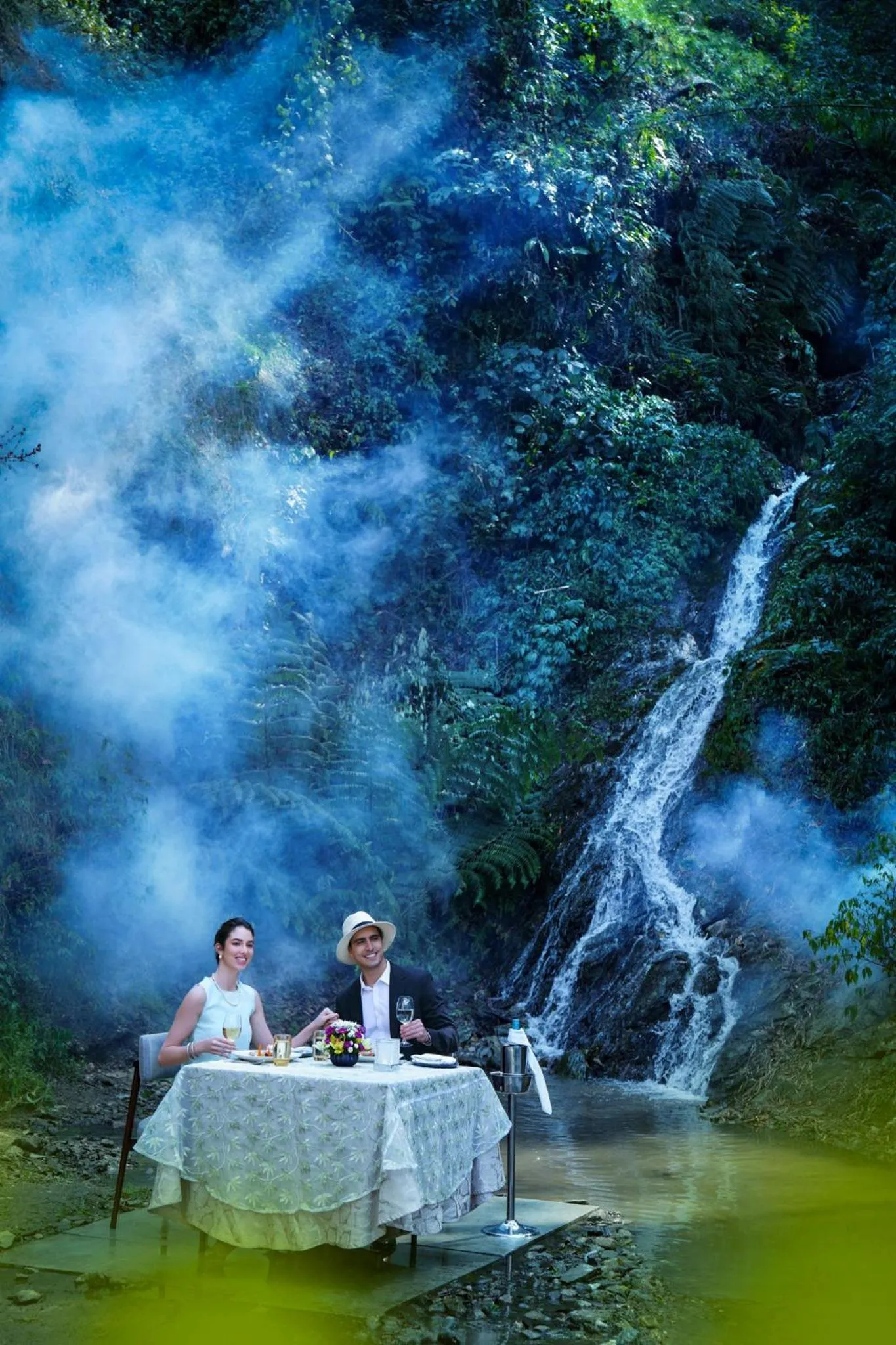 Natural landscape in Taj Guras Kutir Resort & Spa, Gangtok