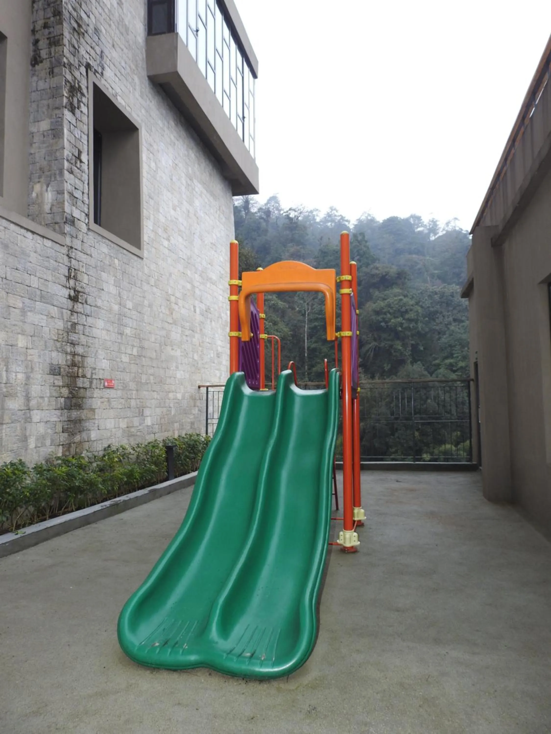 Children play ground in Taj Guras Kutir Resort & Spa, Gangtok