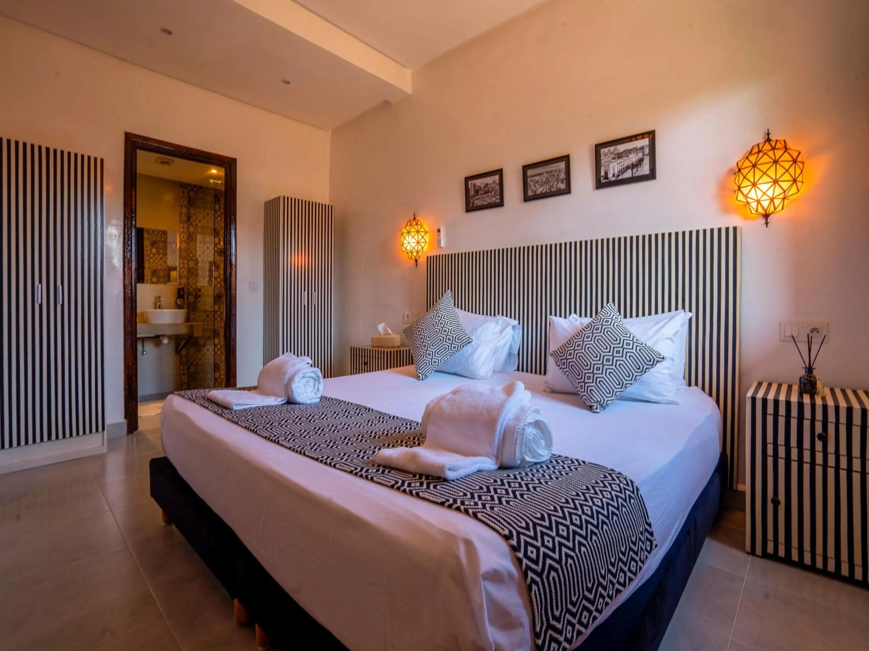 Bed in Riad Dar Sido