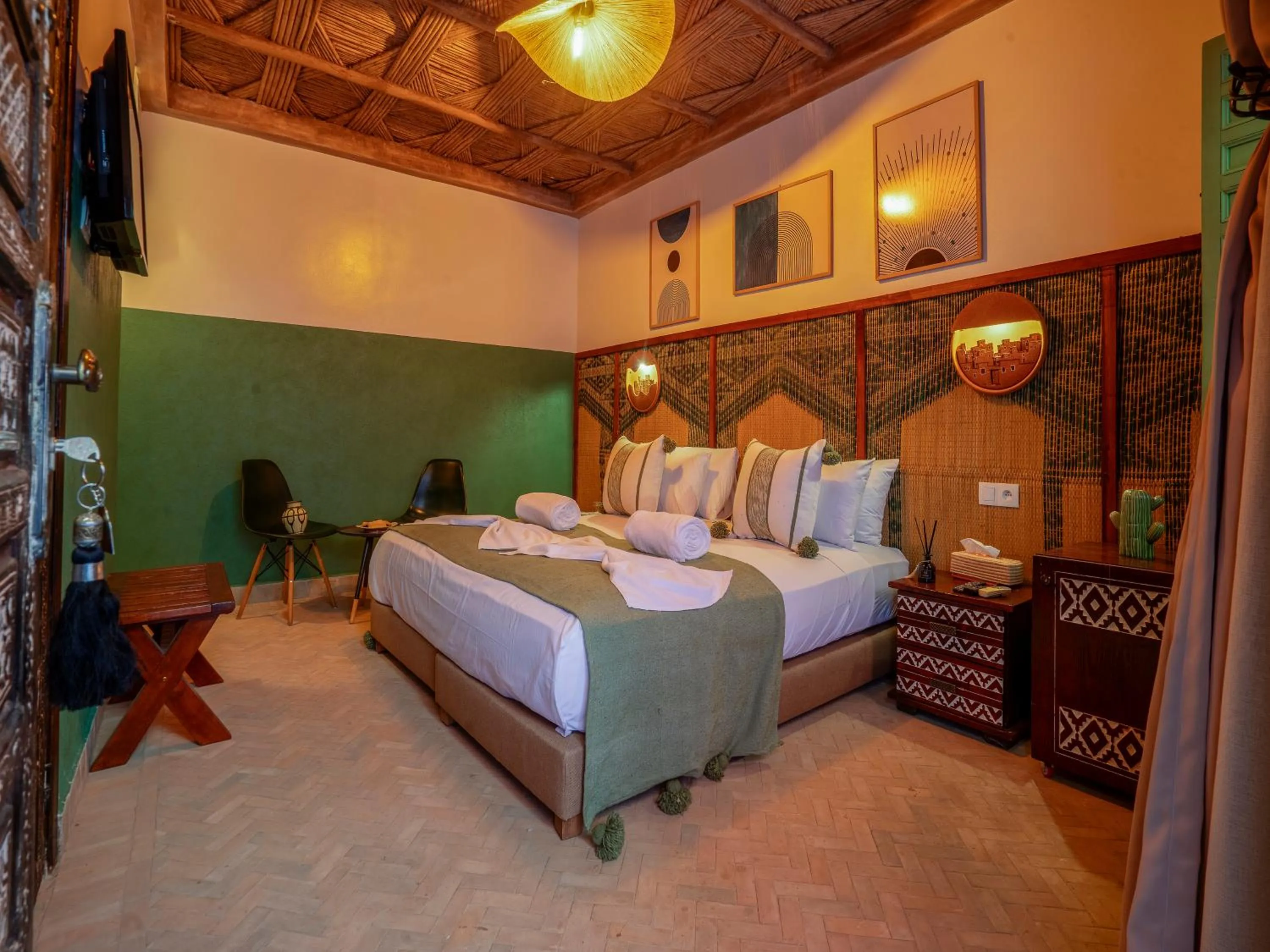 Bed in Riad Dar Sido