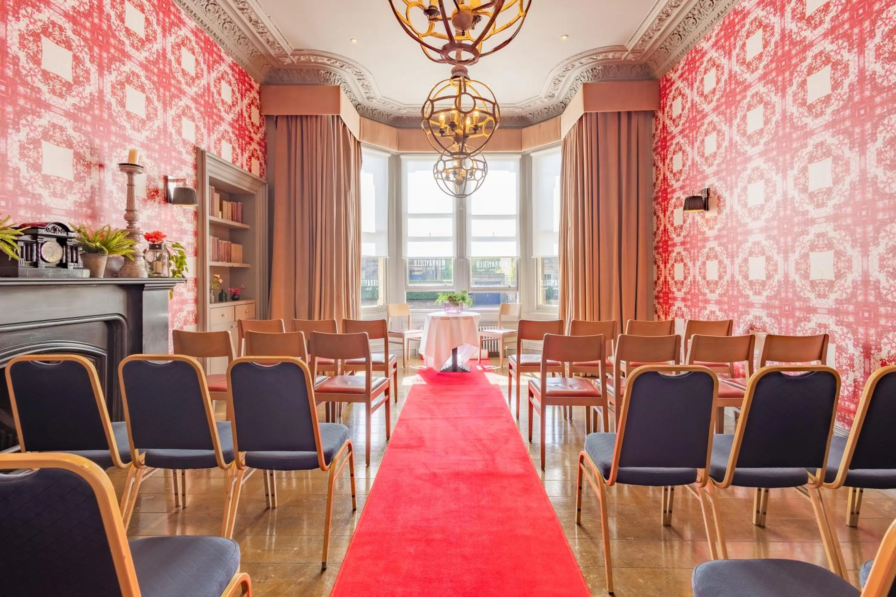 wedding in Murrayfield Hotel