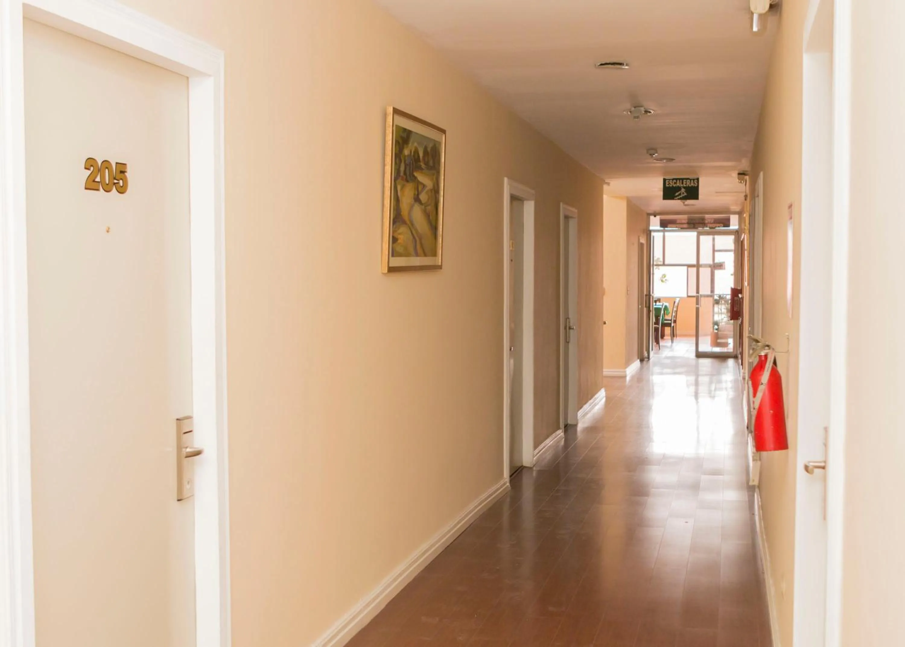 Floor plan in Hotel Novo