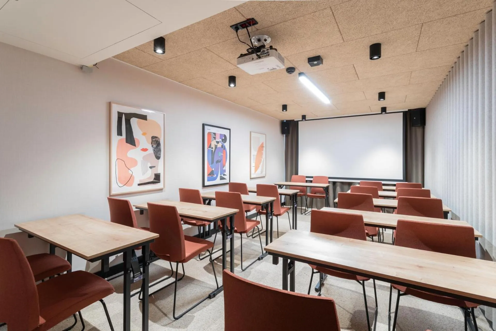 Meeting/conference room in Qubus Hotel Katowice