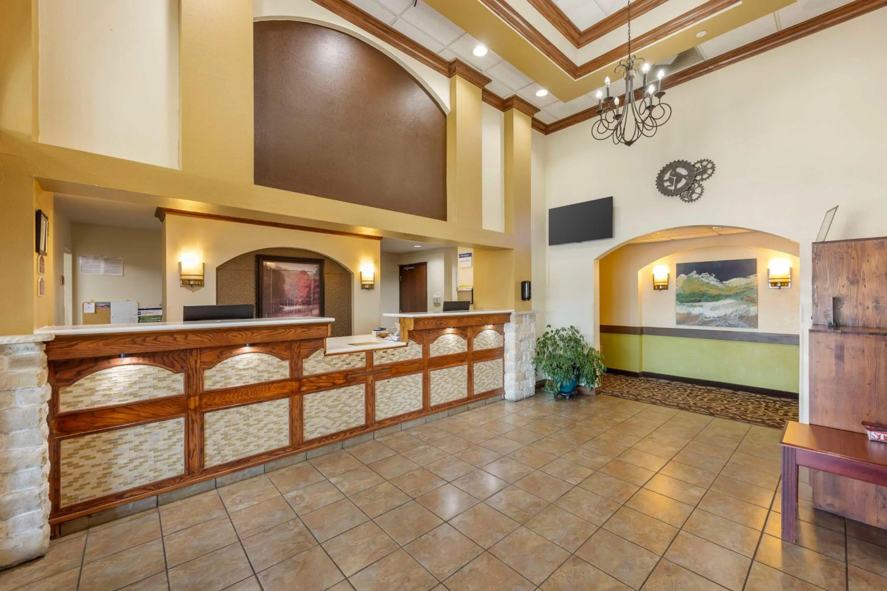 Lobby or reception in Best Western Plus Sikeston