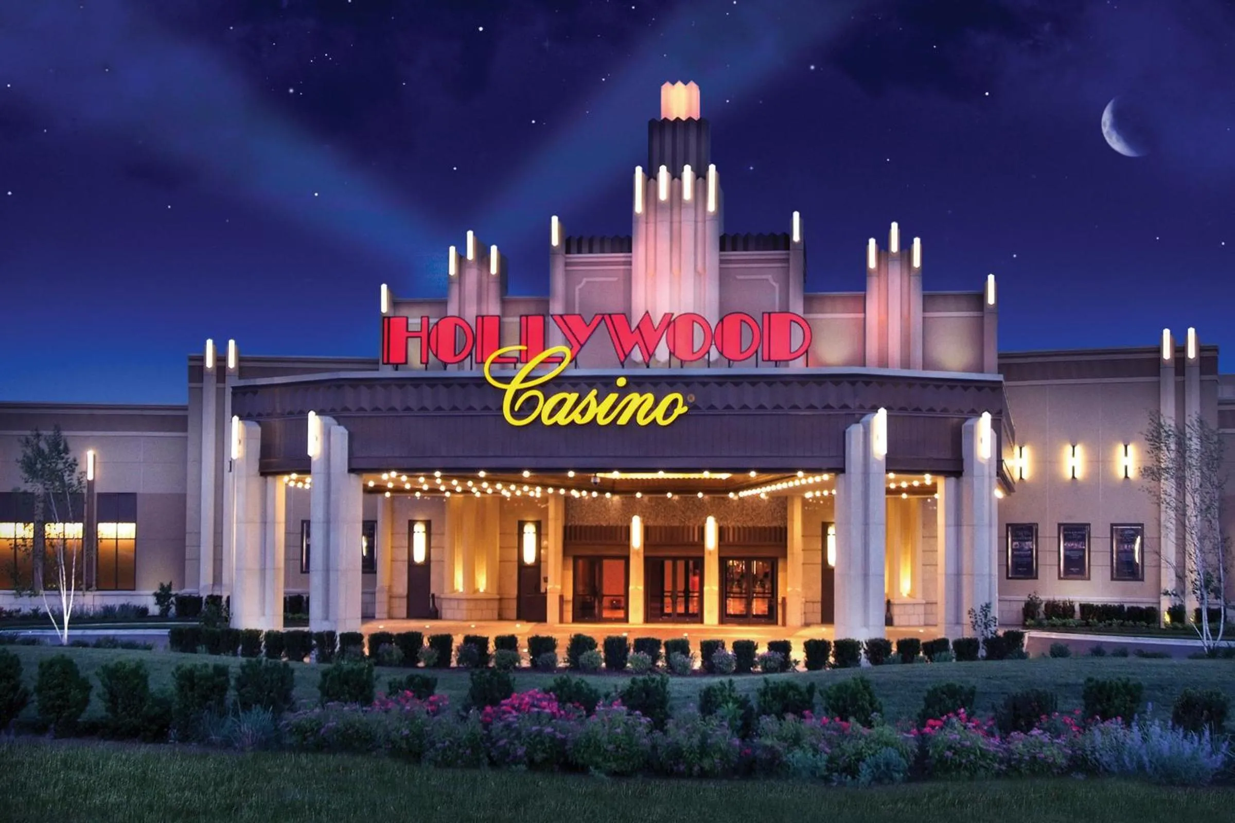 Facade/entrance in Hollywood Casino Joliet Hotel