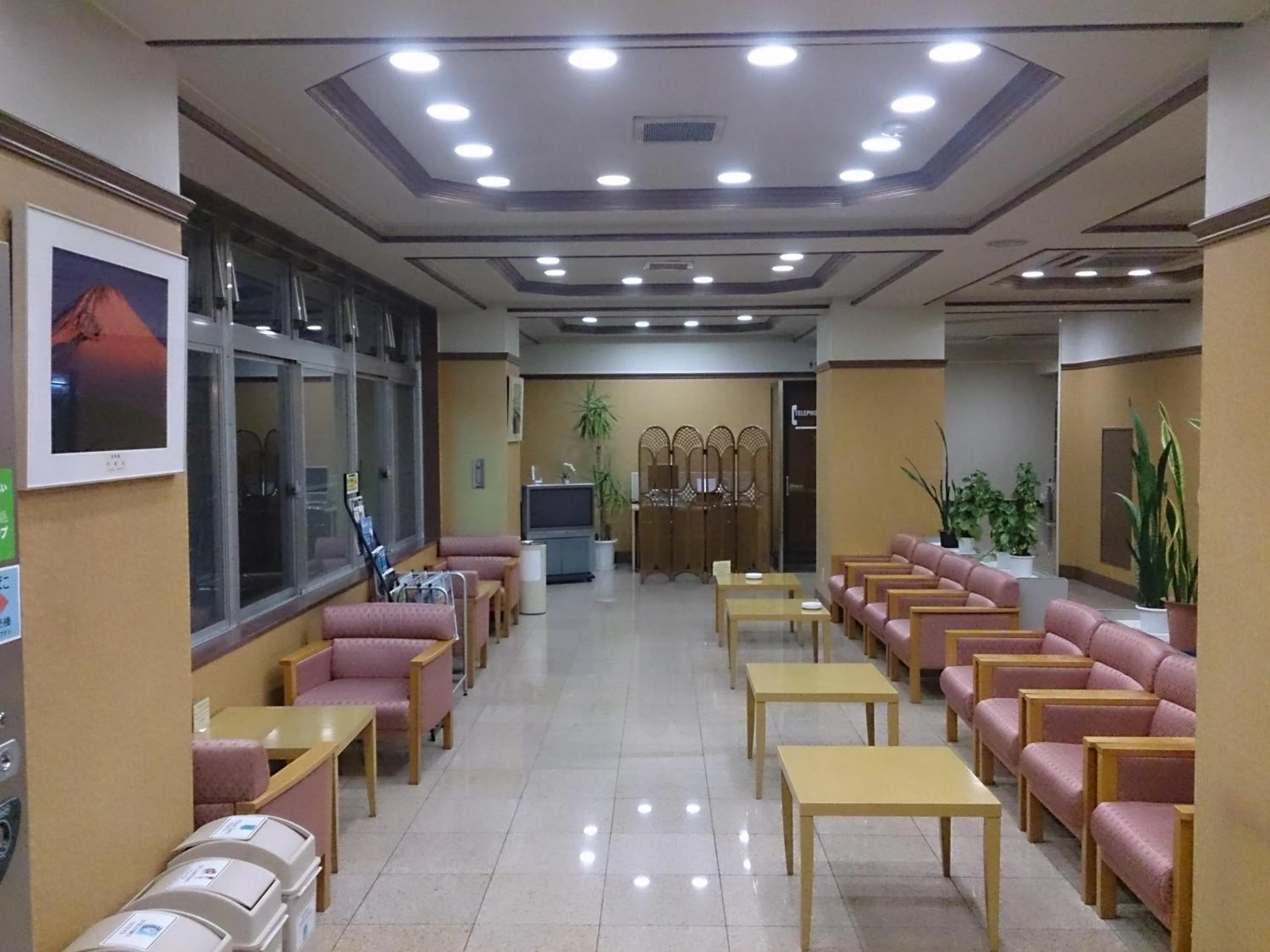 Lobby or reception in Kuretake Inn Gotemba Inter Gold Cabin