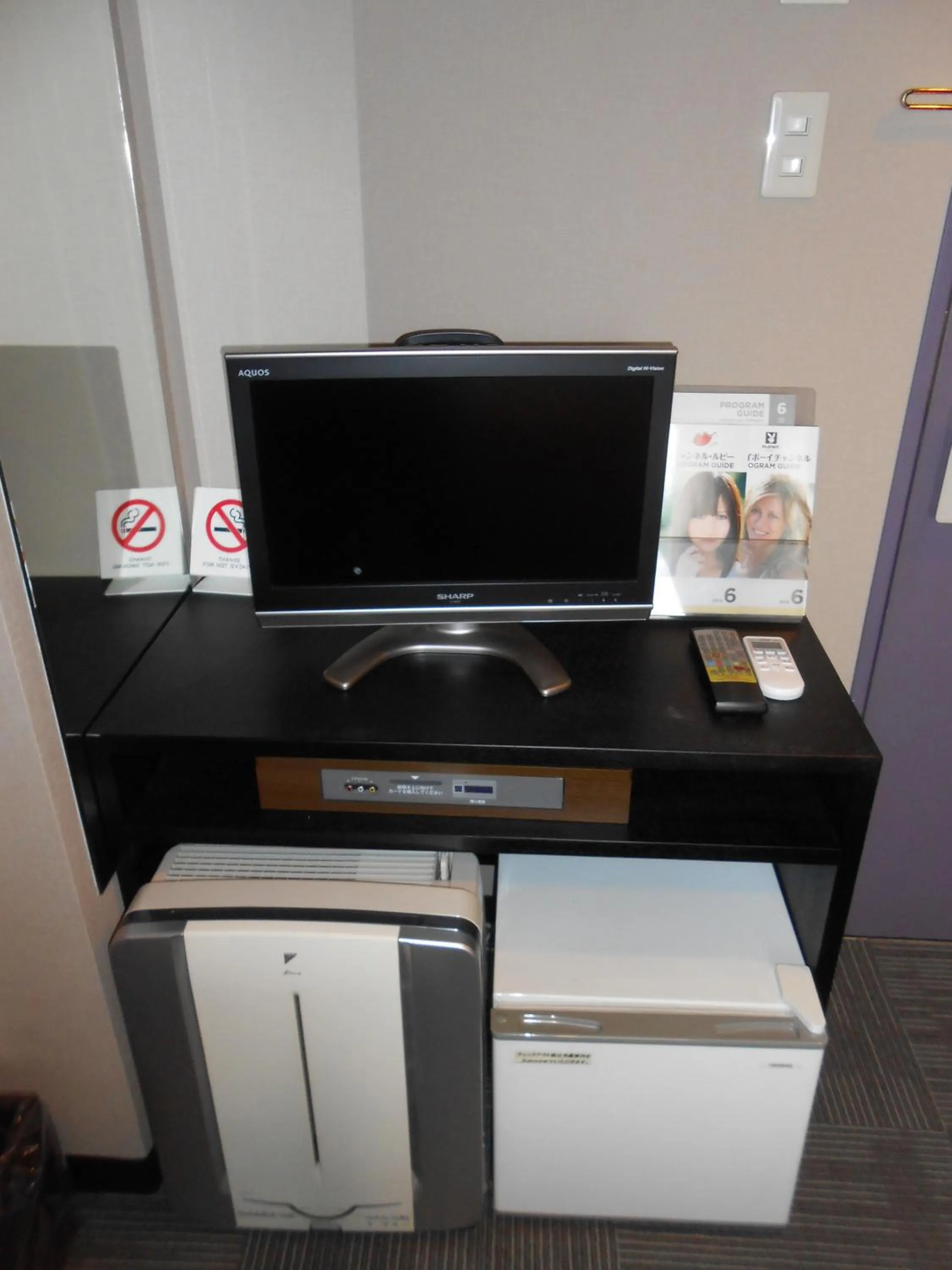 TV and multimedia in Kuretake Inn Gotemba Inter Gold Cabin