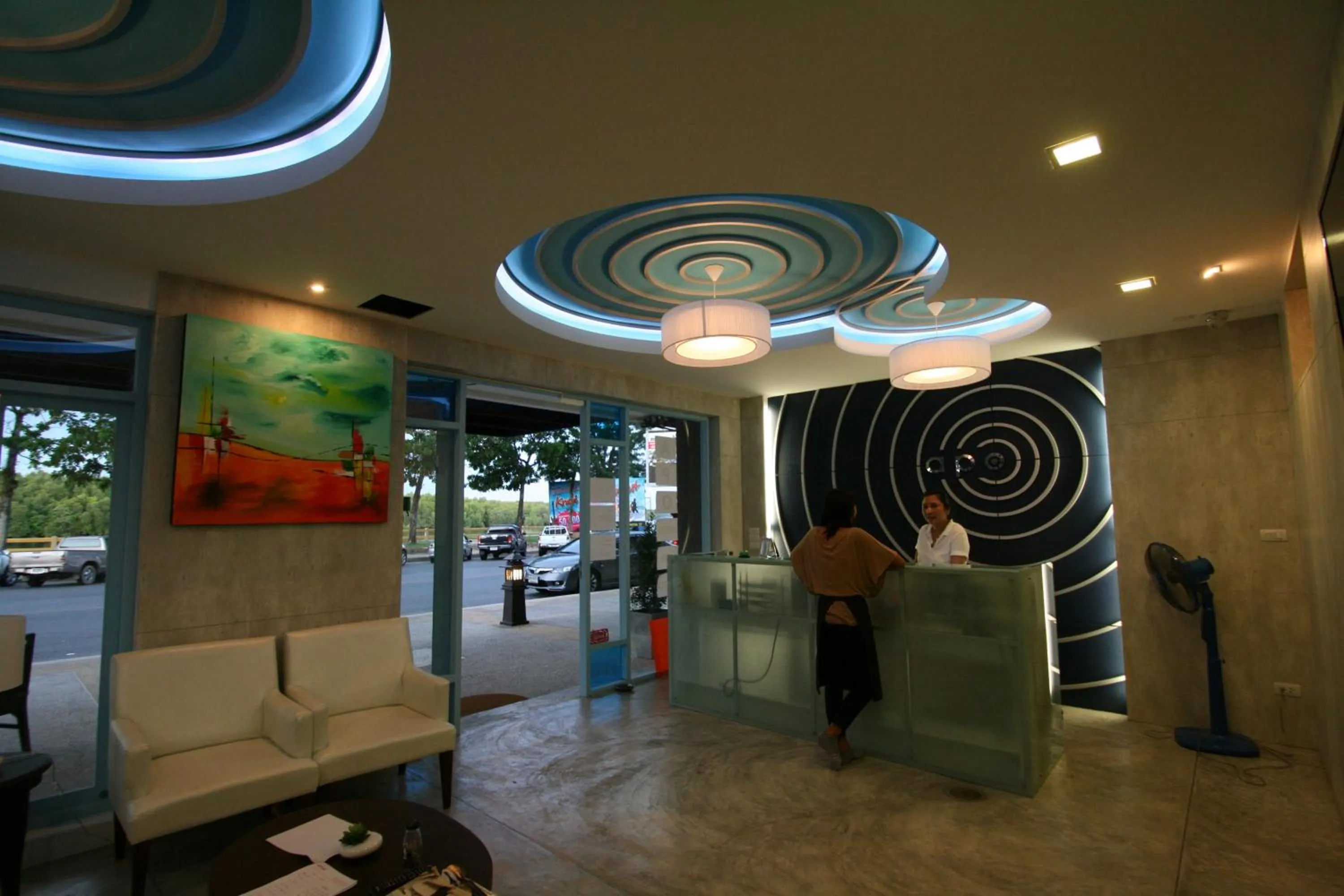 Lobby or reception in Apo Hotel