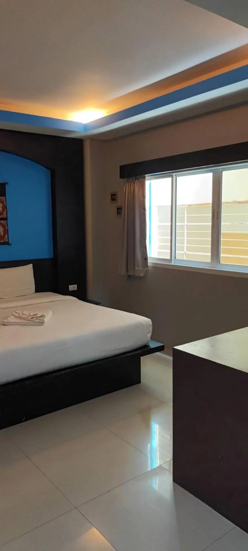 Bed in New Lavender Hotel Patong