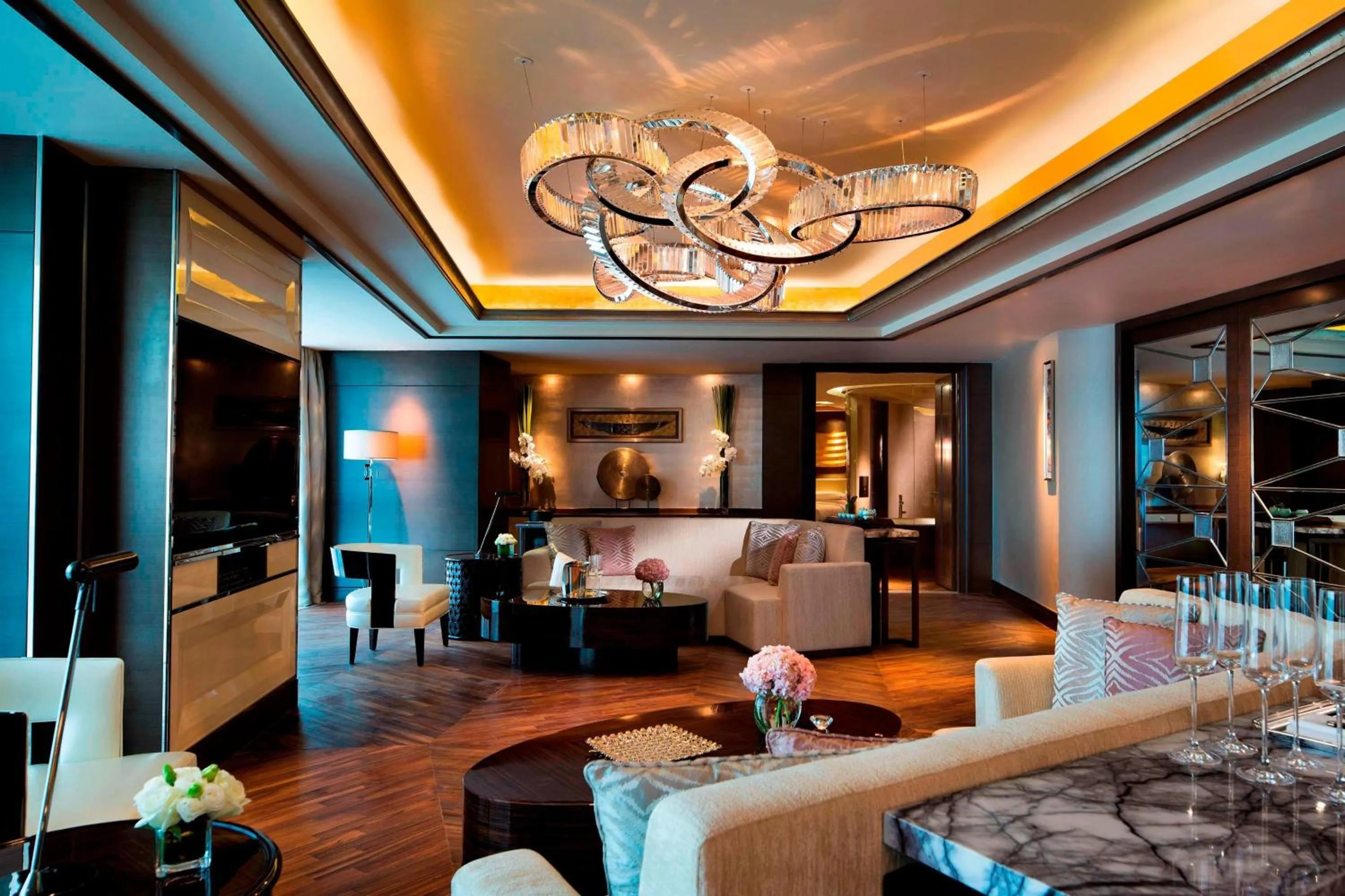 Living room in JW Marriott Hotel Zhengzhou