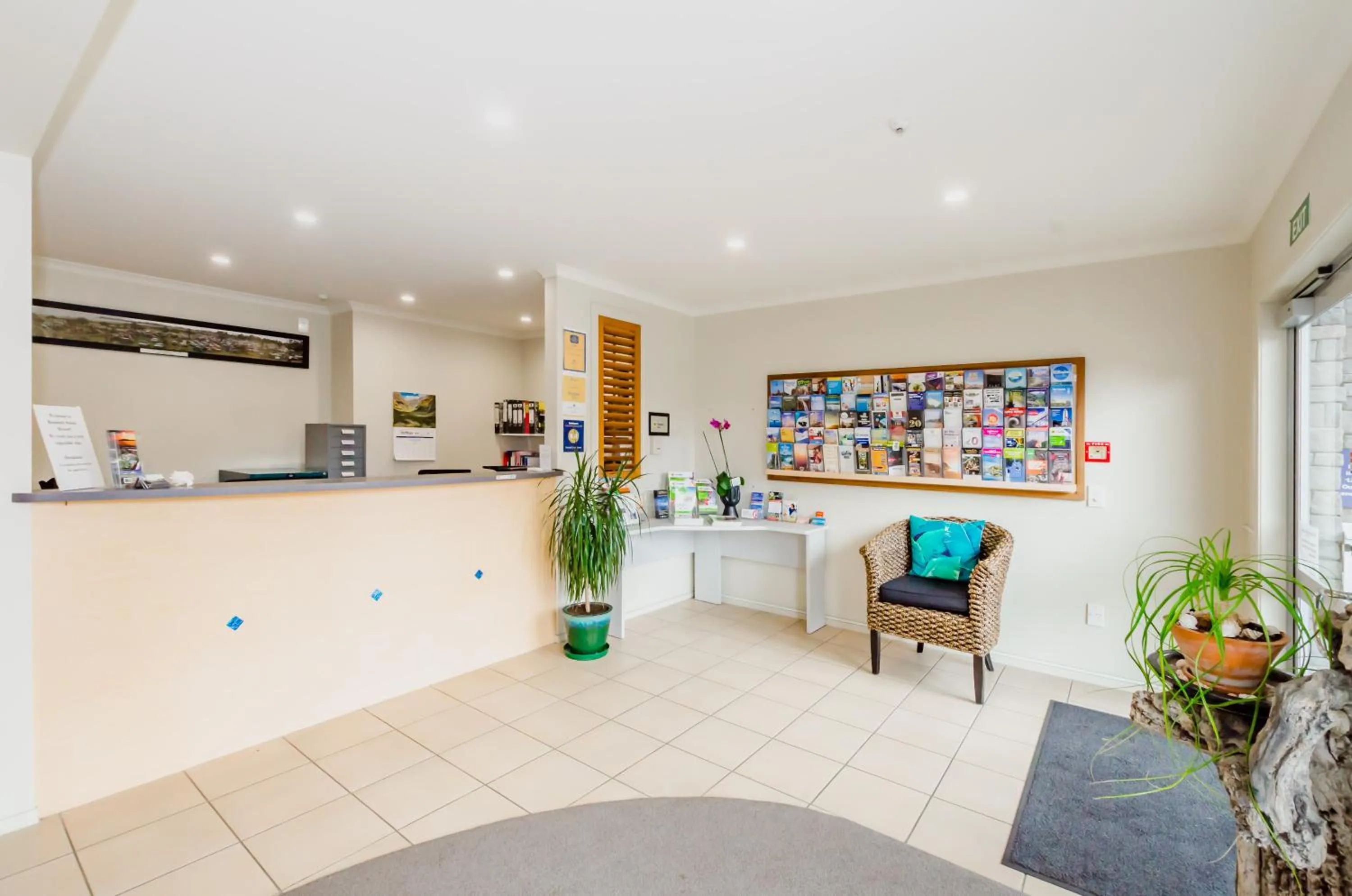 Lobby or reception in Raumati Sands Resort