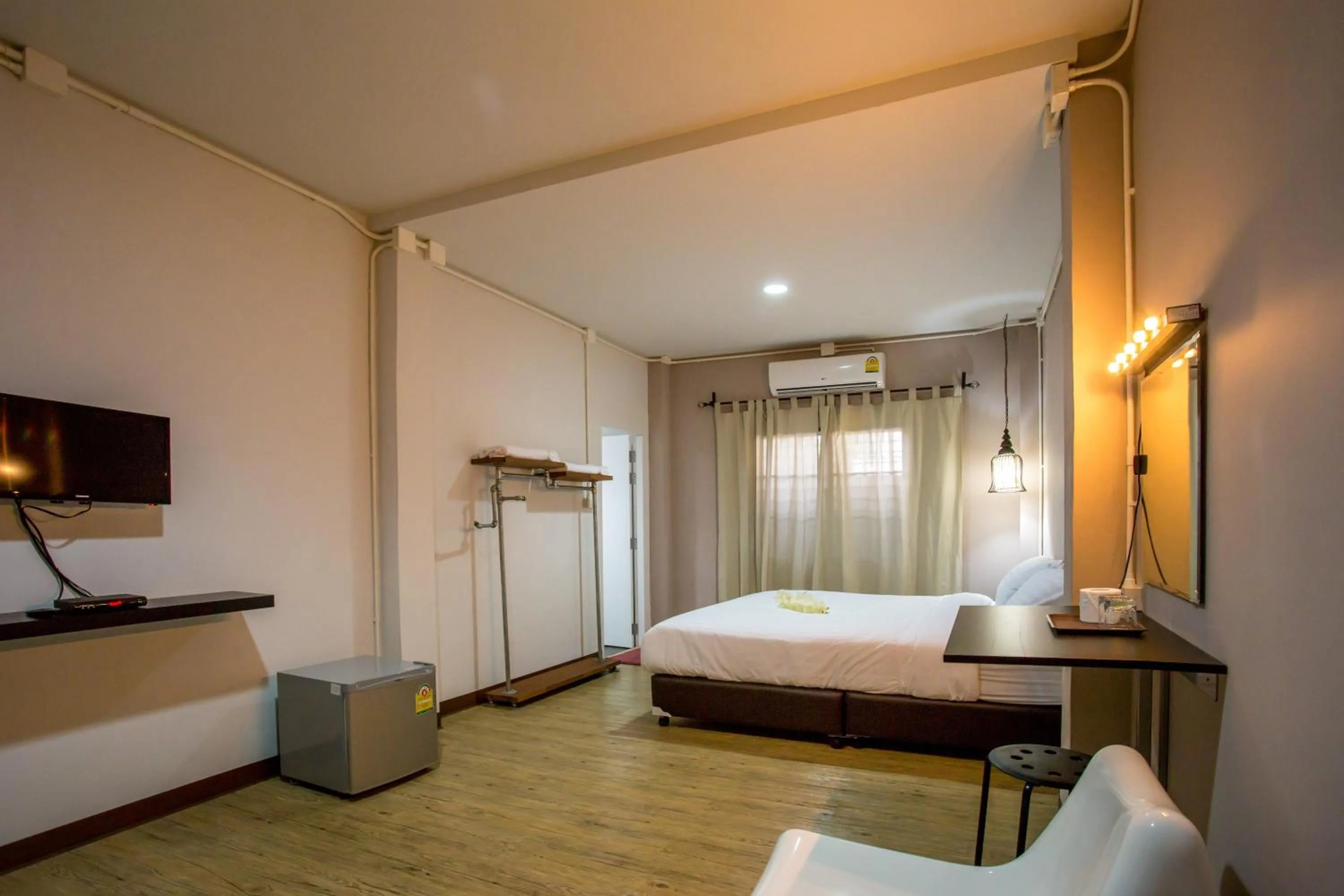 Photo of the whole room, Bed in First Residence