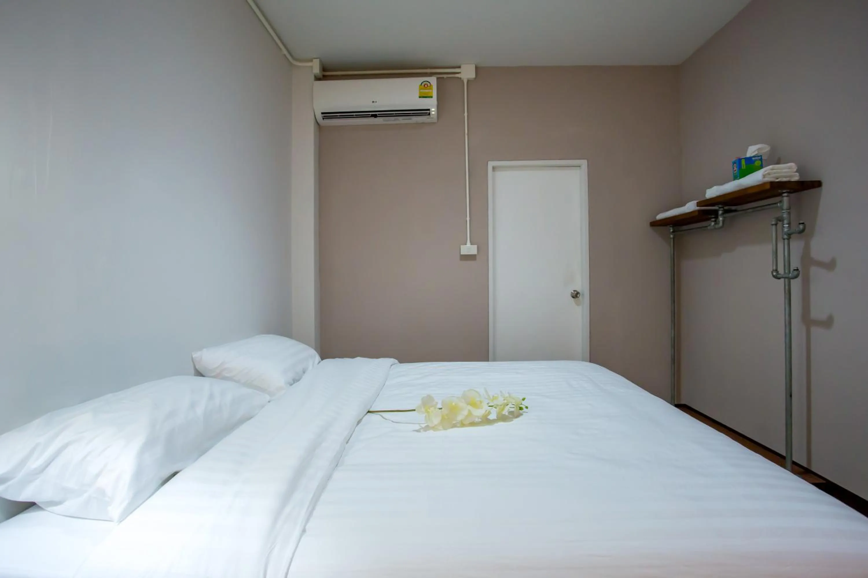 Photo of the whole room, Bed in First Residence