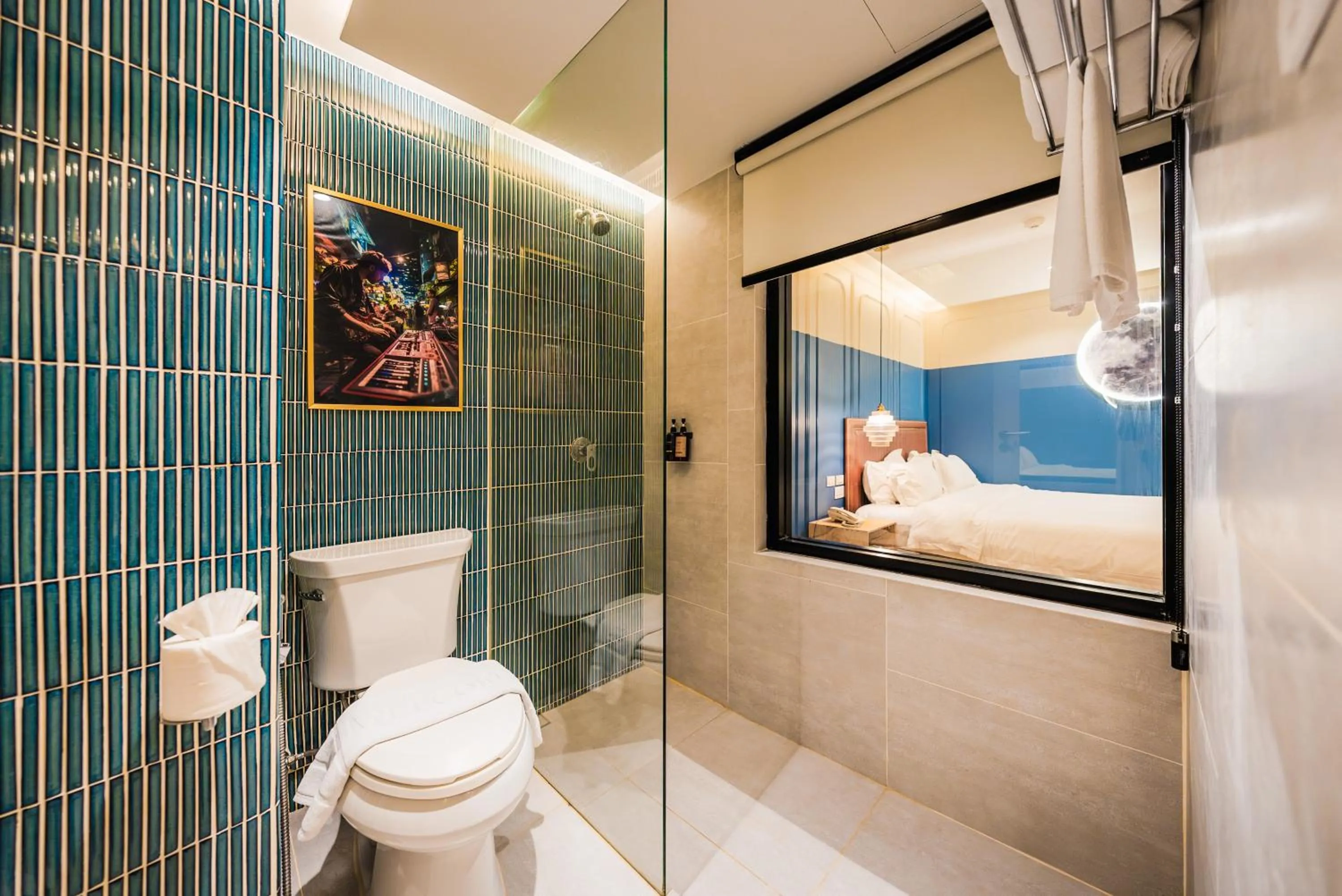 Bathroom in THEE Bangkok by TH District "newly renovated"