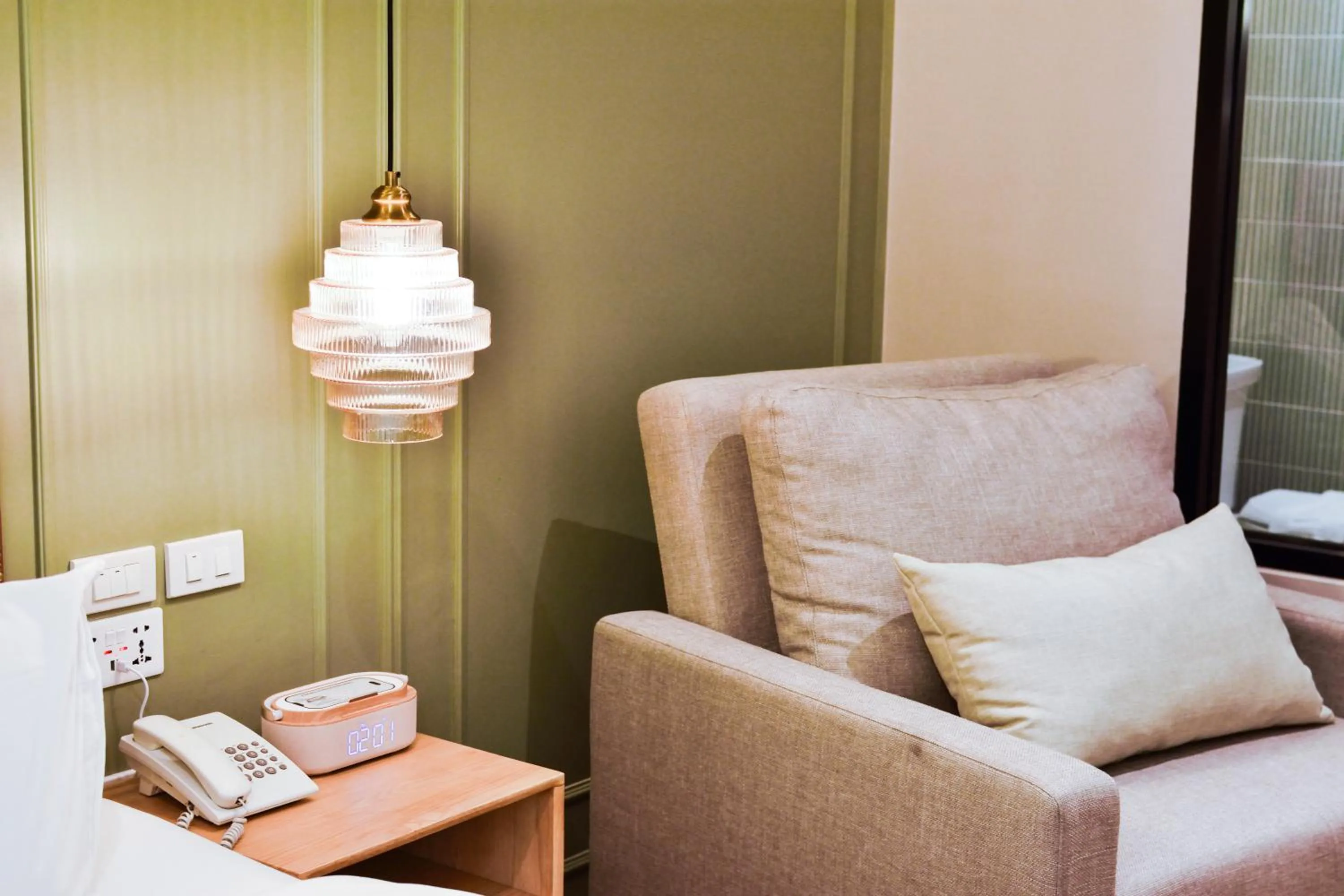 Seating area in THEE Bangkok by TH District "newly renovated"