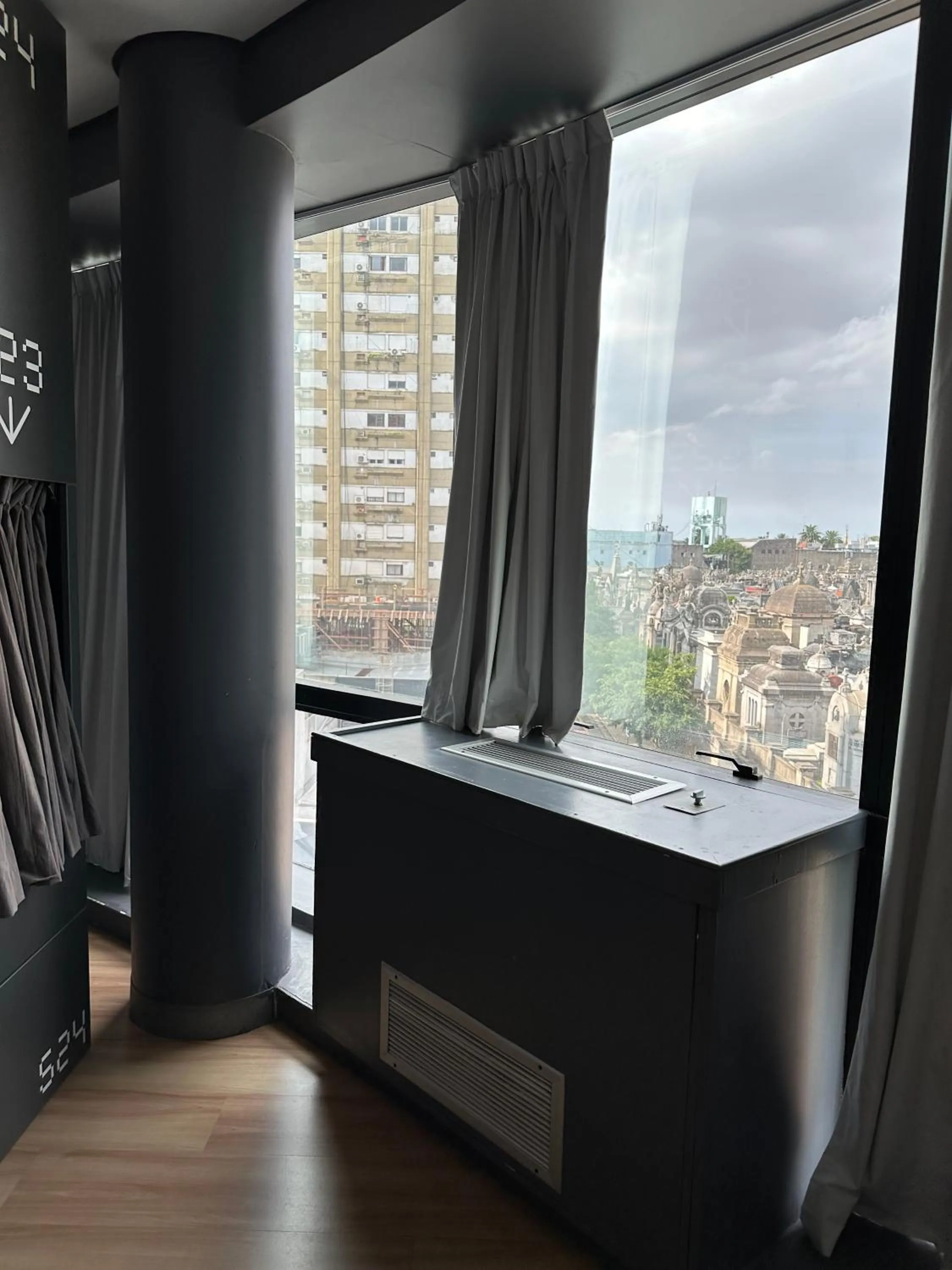 View (from property/room) in MONS hostel