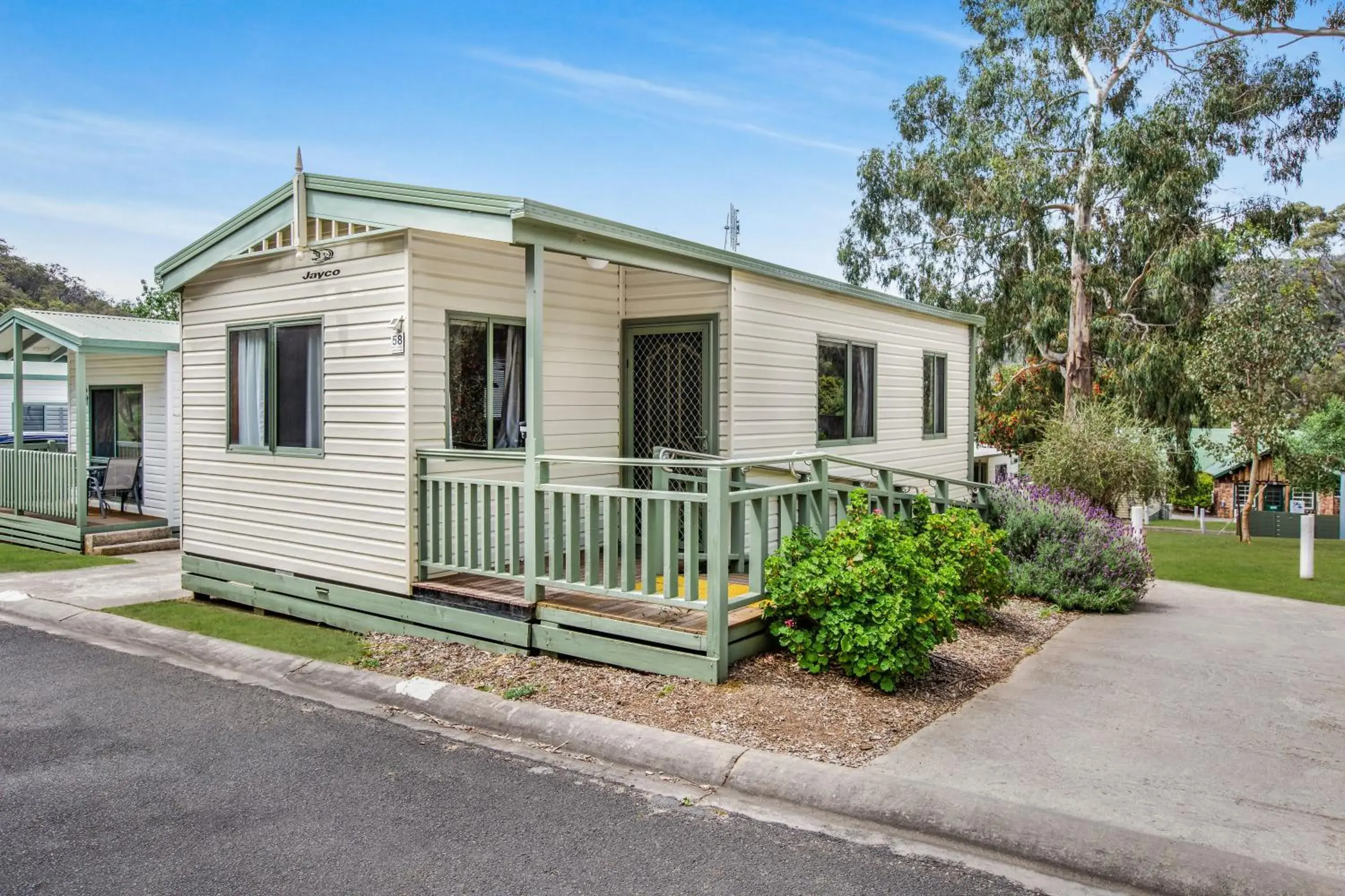 Two-Bedroom Cabin - Disability Access in Breeze Holiday Parks - Halls Gap Two-Bedroom Cabin - Disability Access in Breeze Holiday Parks - Halls Gap