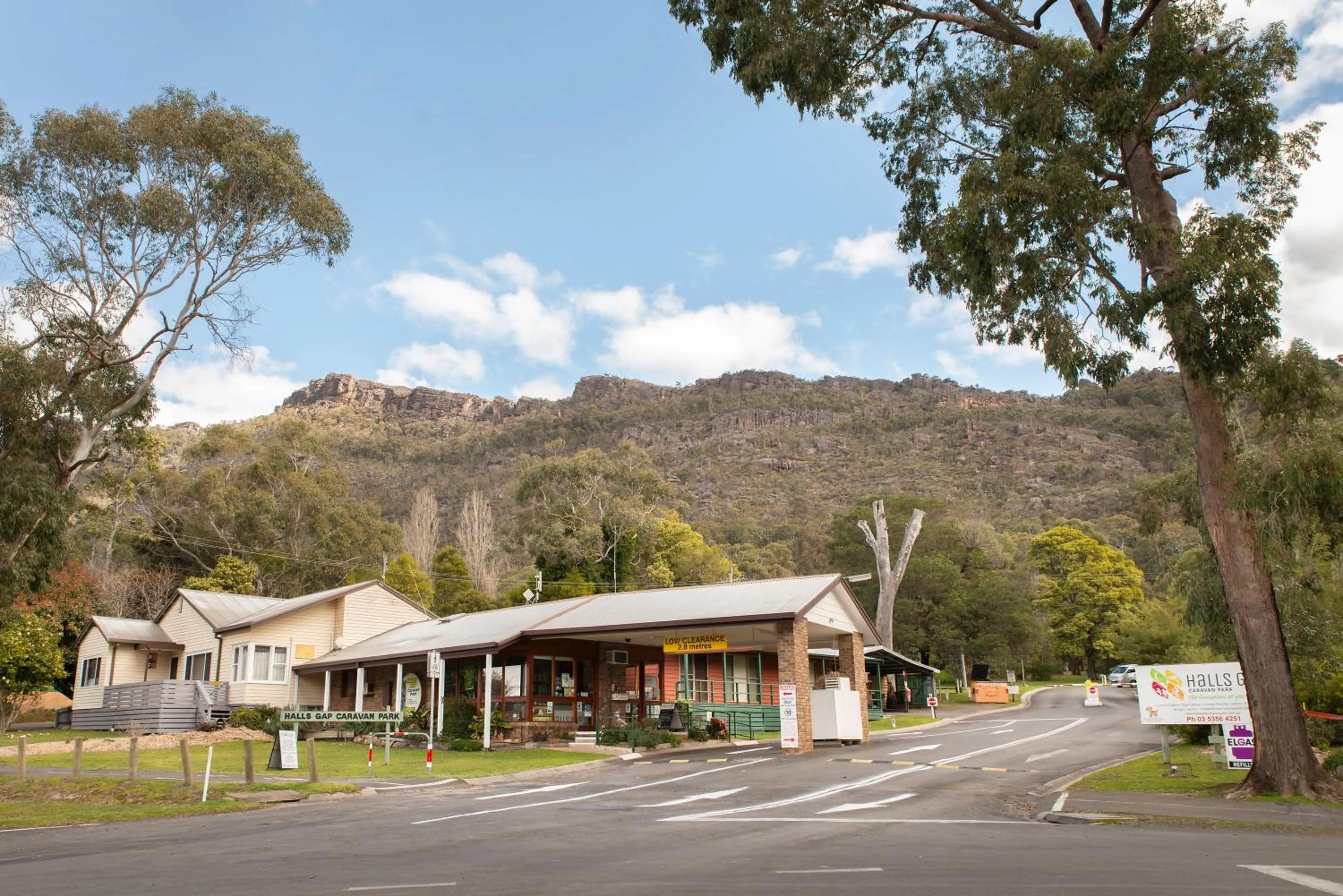 Facade/entrance in Breeze Holiday Parks - Halls Gap