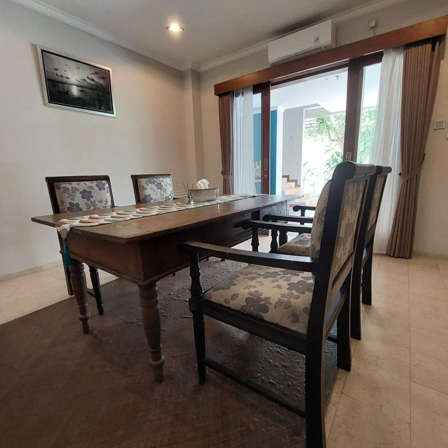 Dining area in Omatha Village