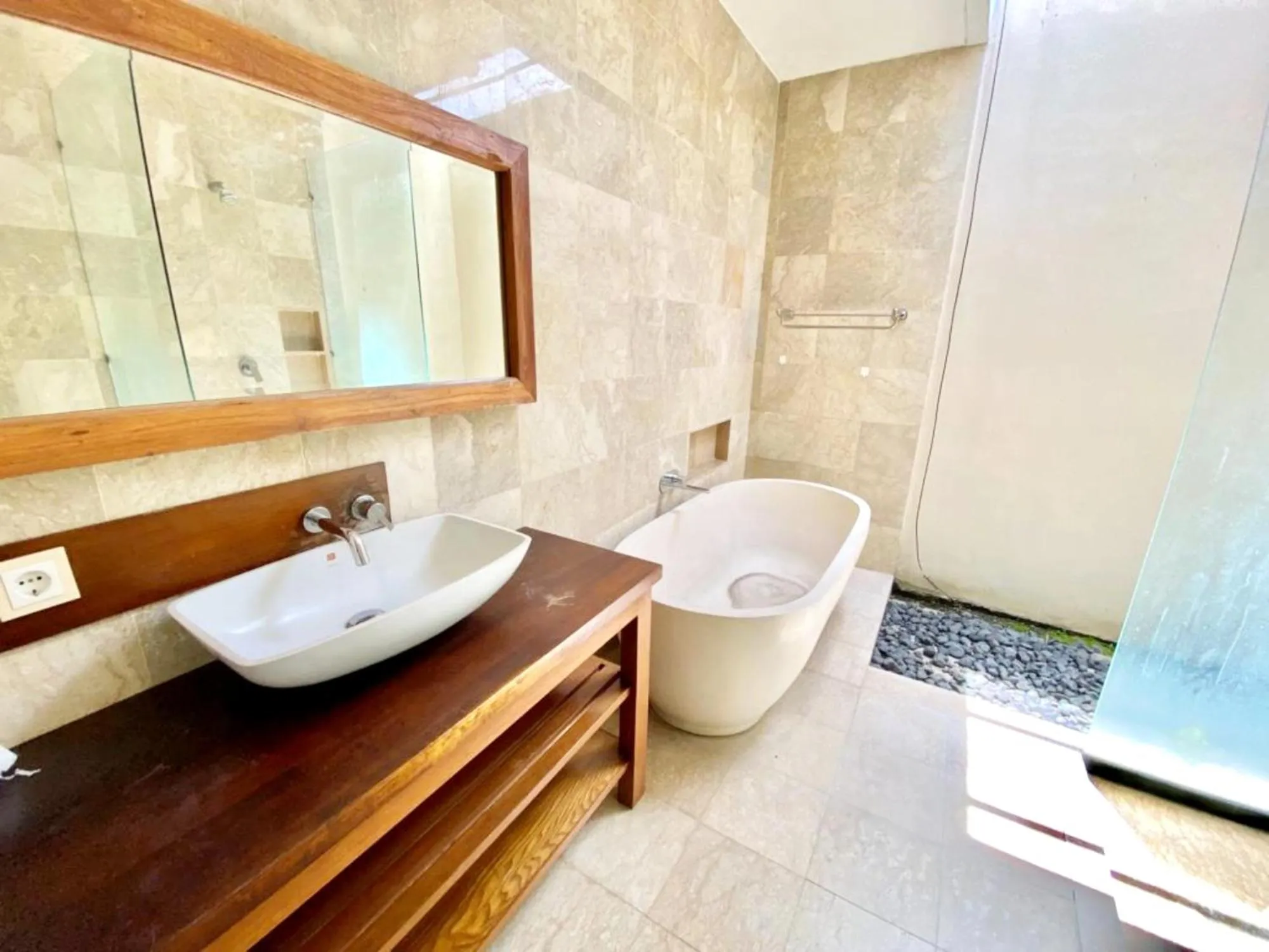 Bathroom in Omatha Village