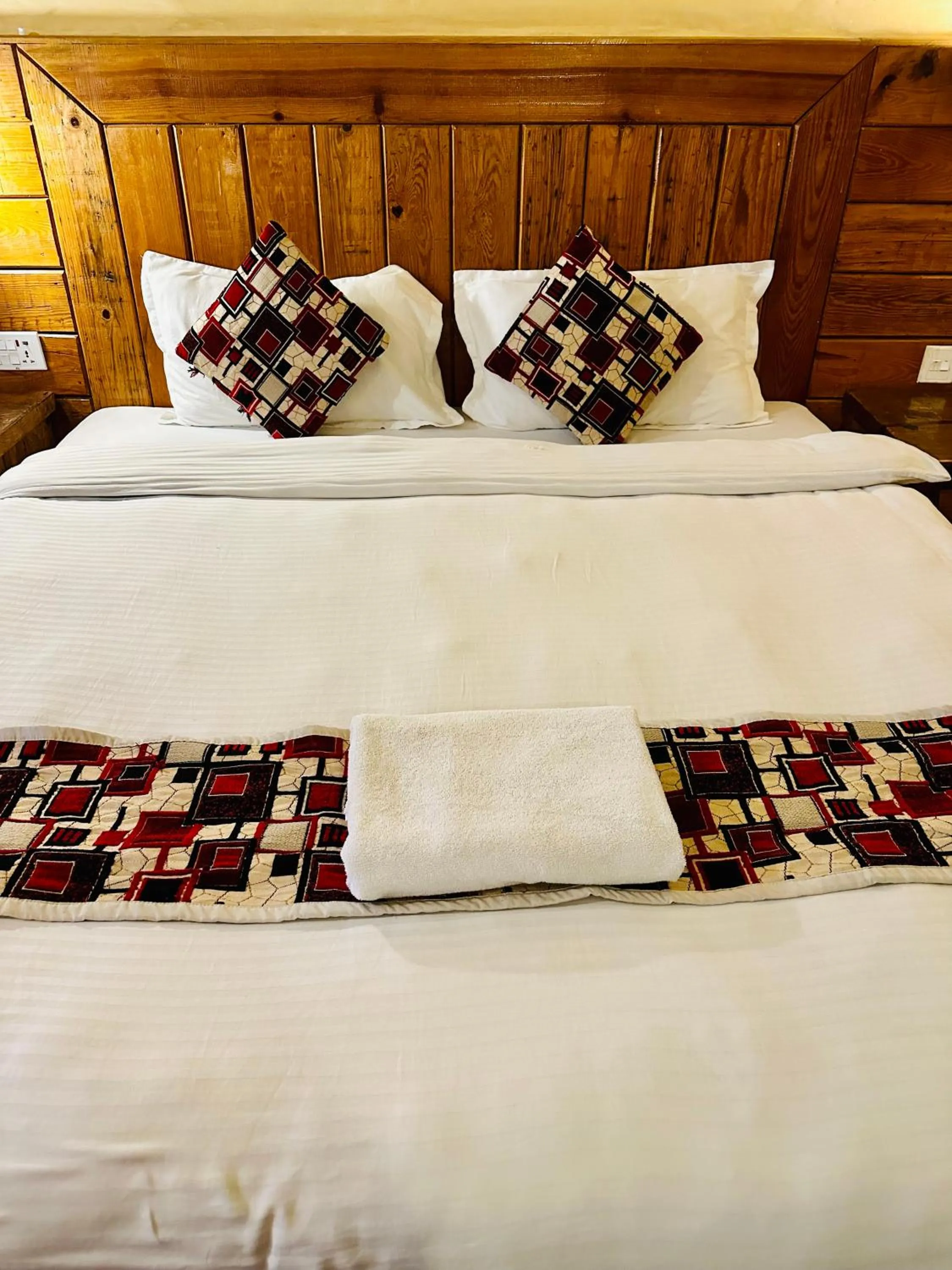 Bed in Hotel Tourist Residency