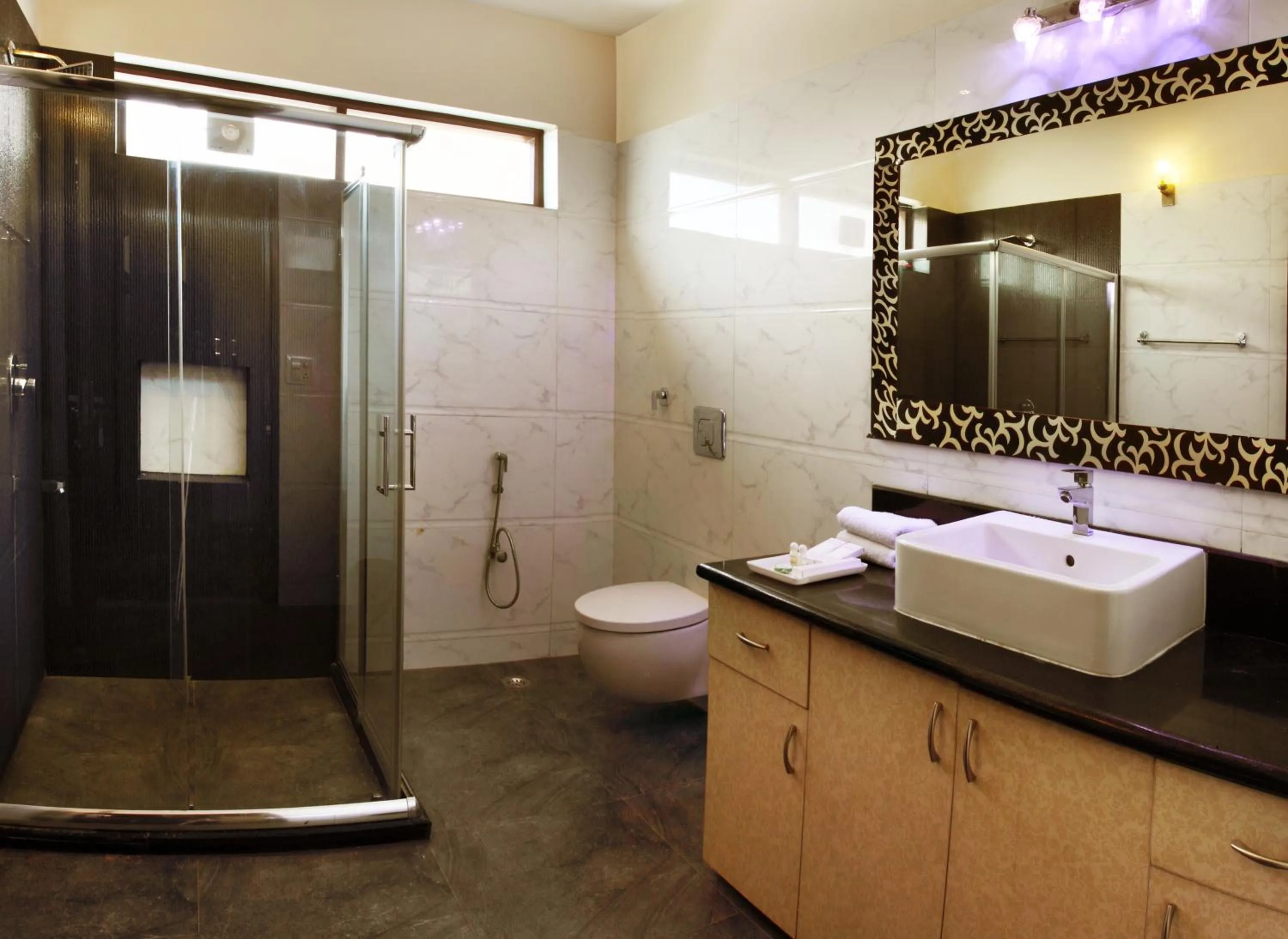 Bathroom in Perch Arbor Suites