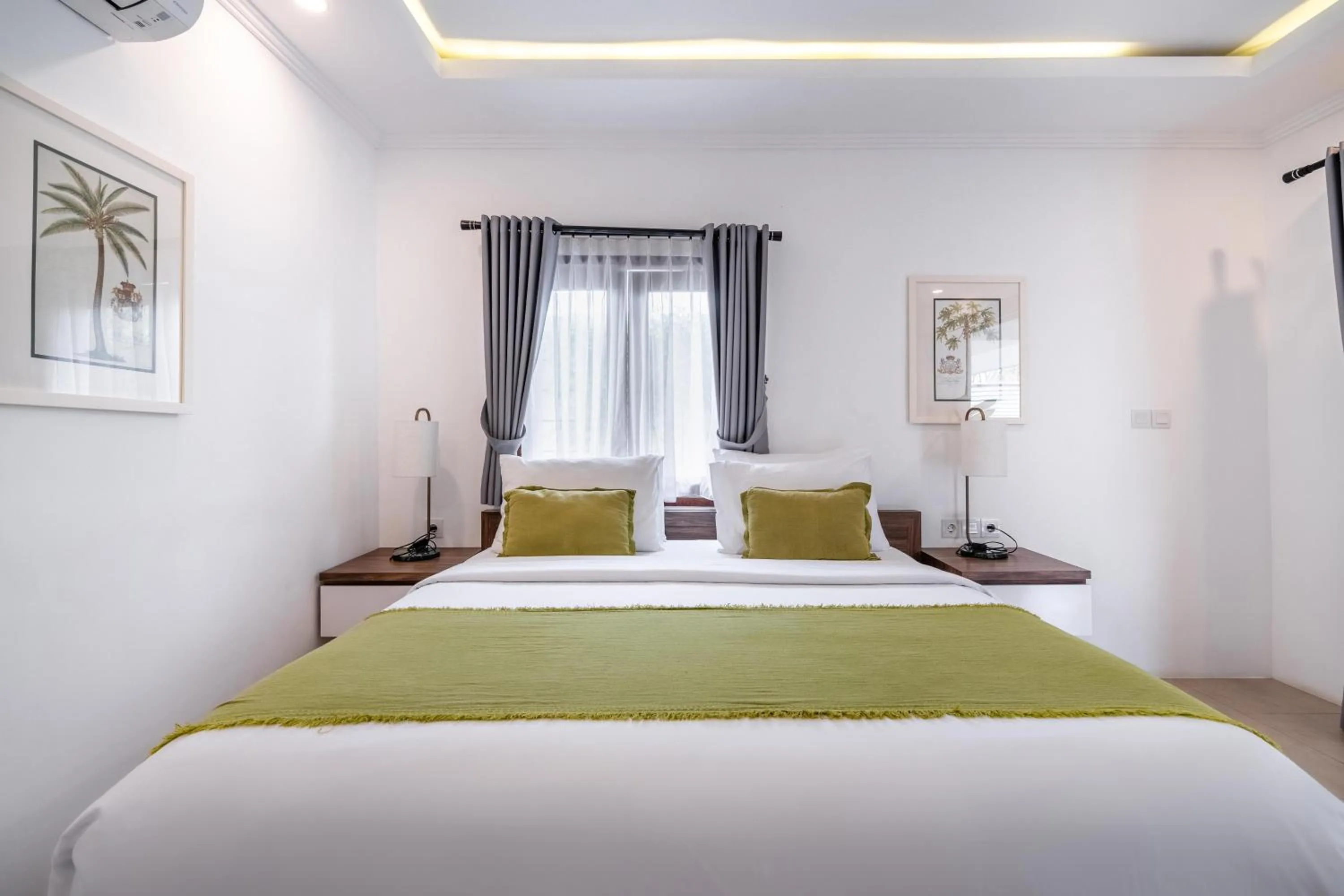 Bedroom, Bed in Vienna Villas by Great Bali Villas