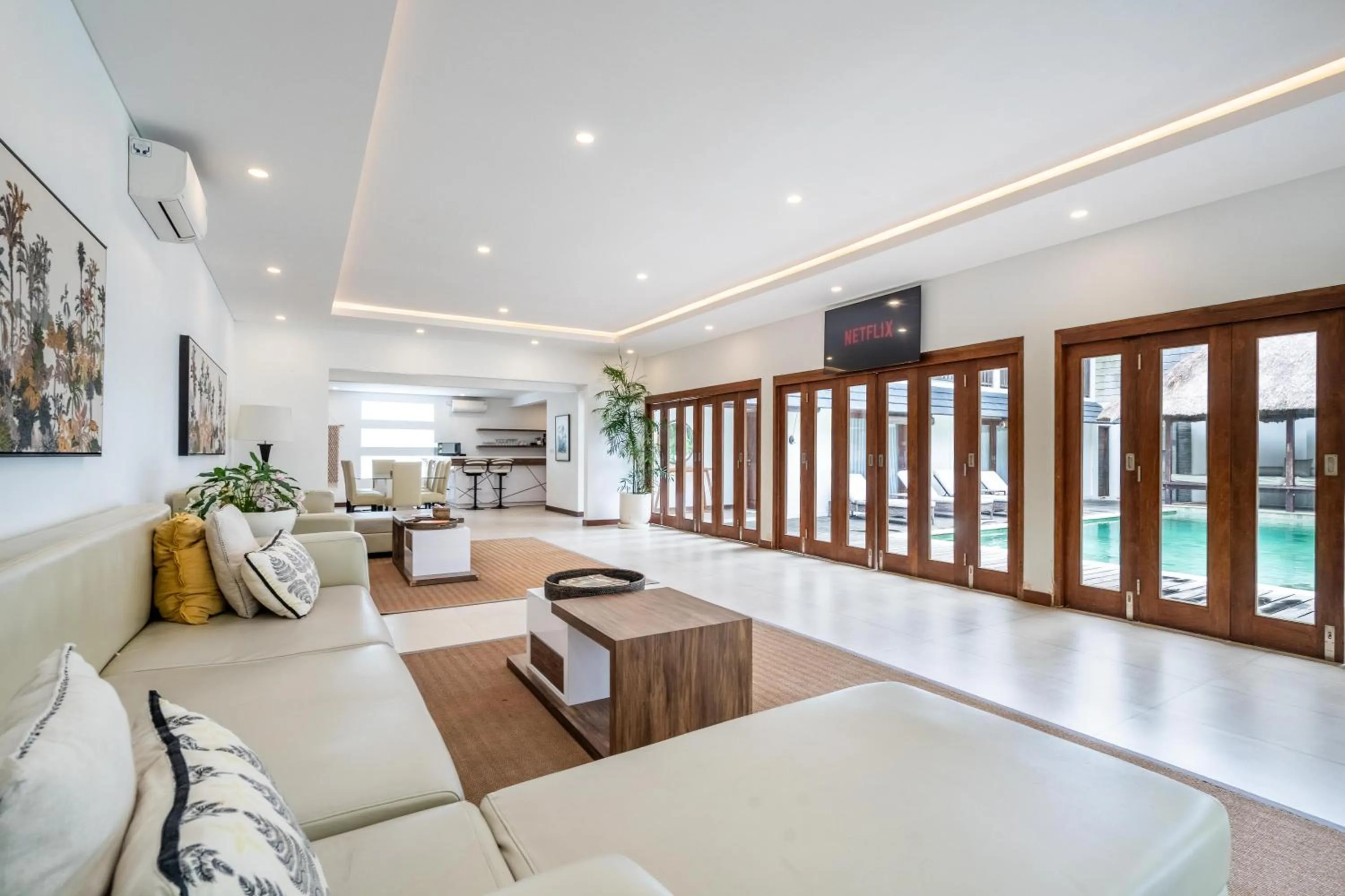 Living room in Vienna Villas by Great Bali Villas