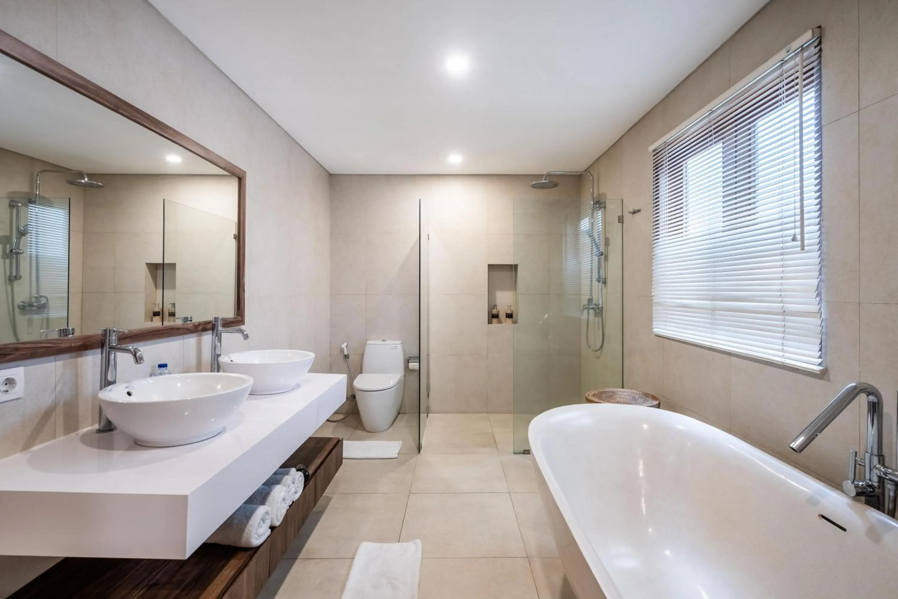 Bathroom in Vienna Villas by Great Bali Villas