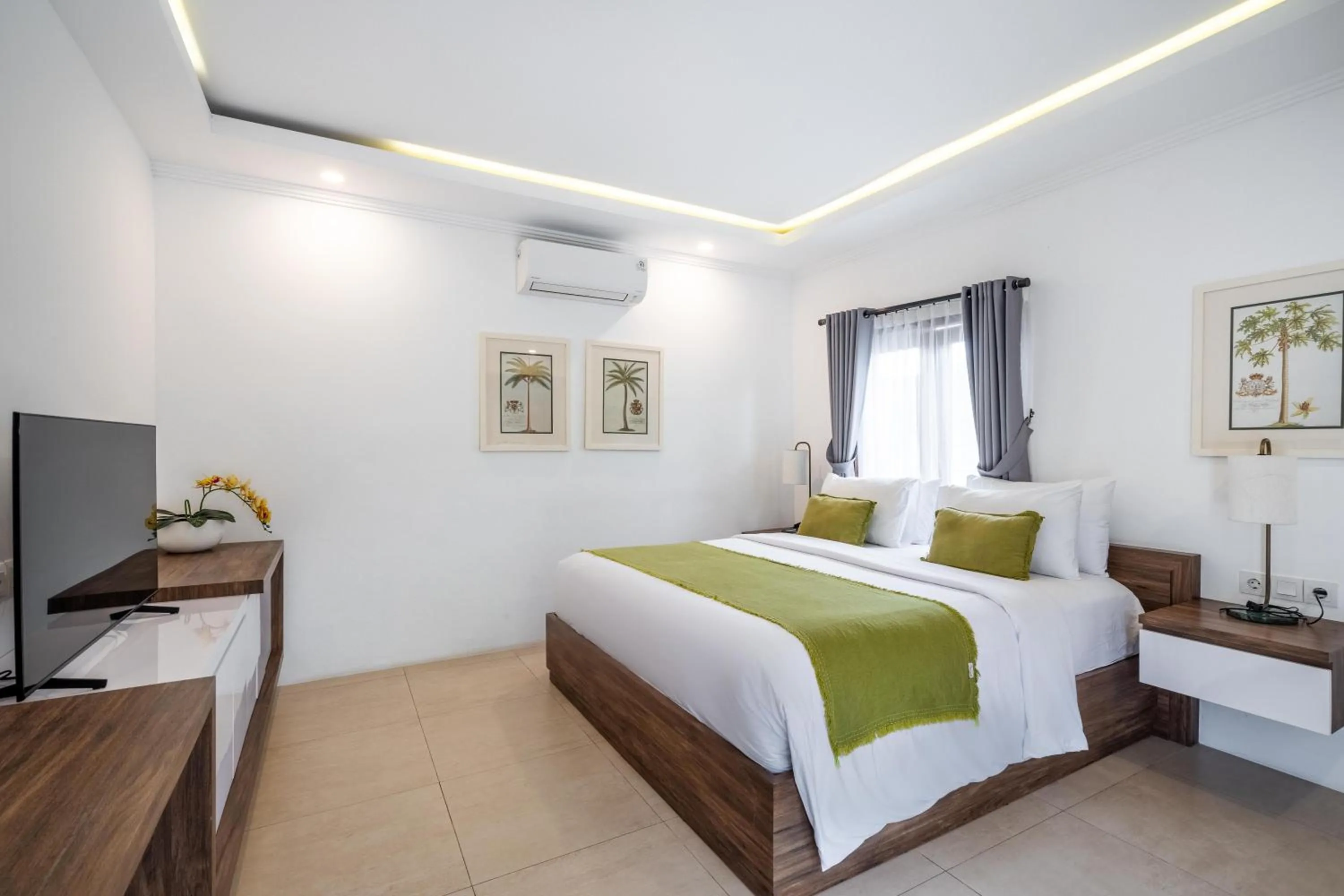 Bedroom, Bed in Vienna Villas by Great Bali Villas