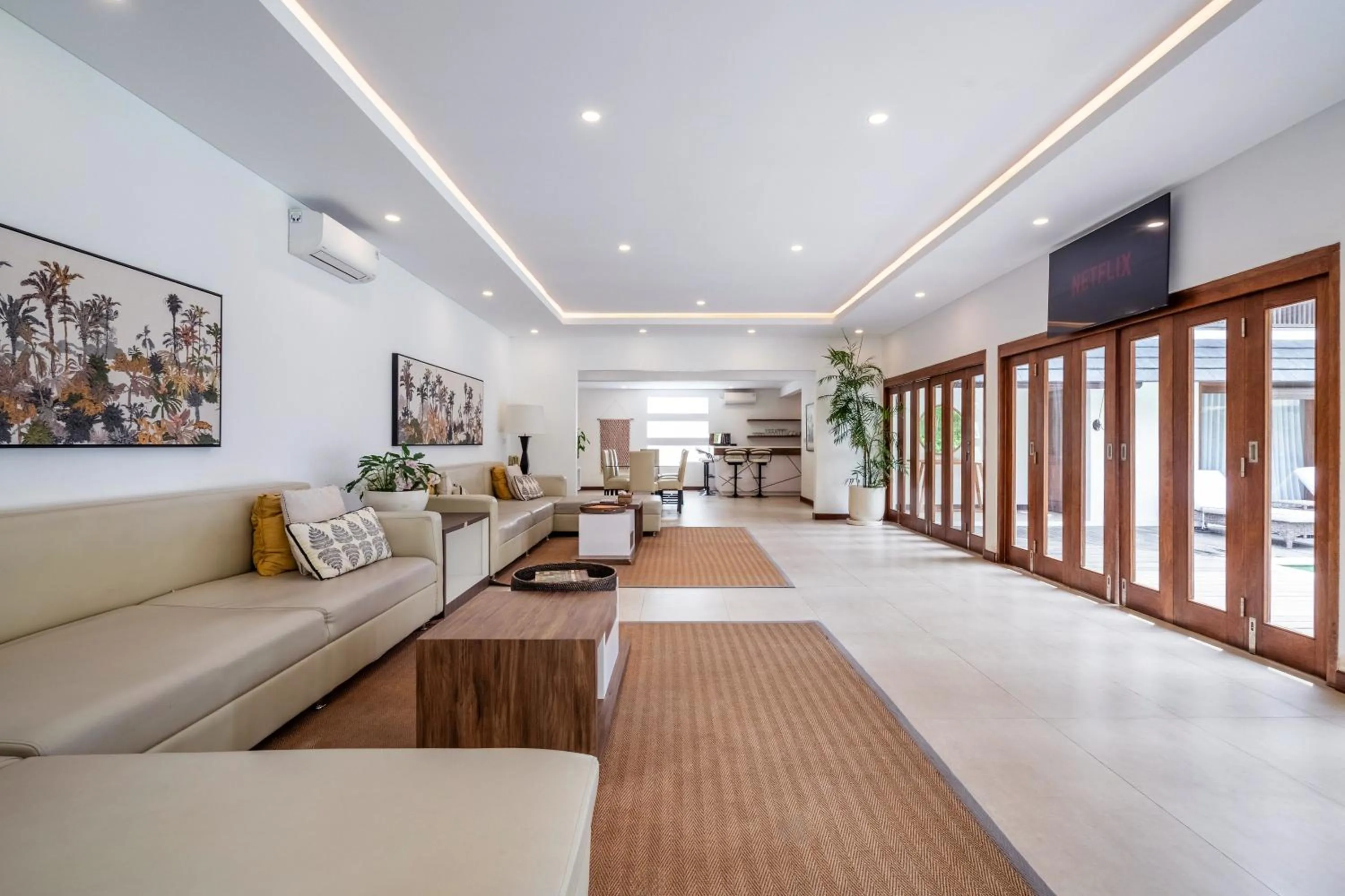 Living room in Vienna Villas by Great Bali Villas