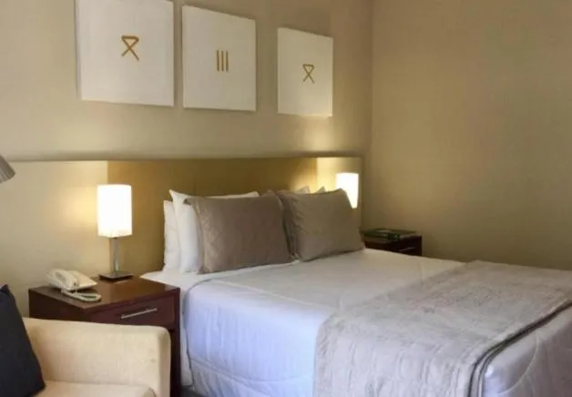 Bed in Hotel Paulista Plaza MCR