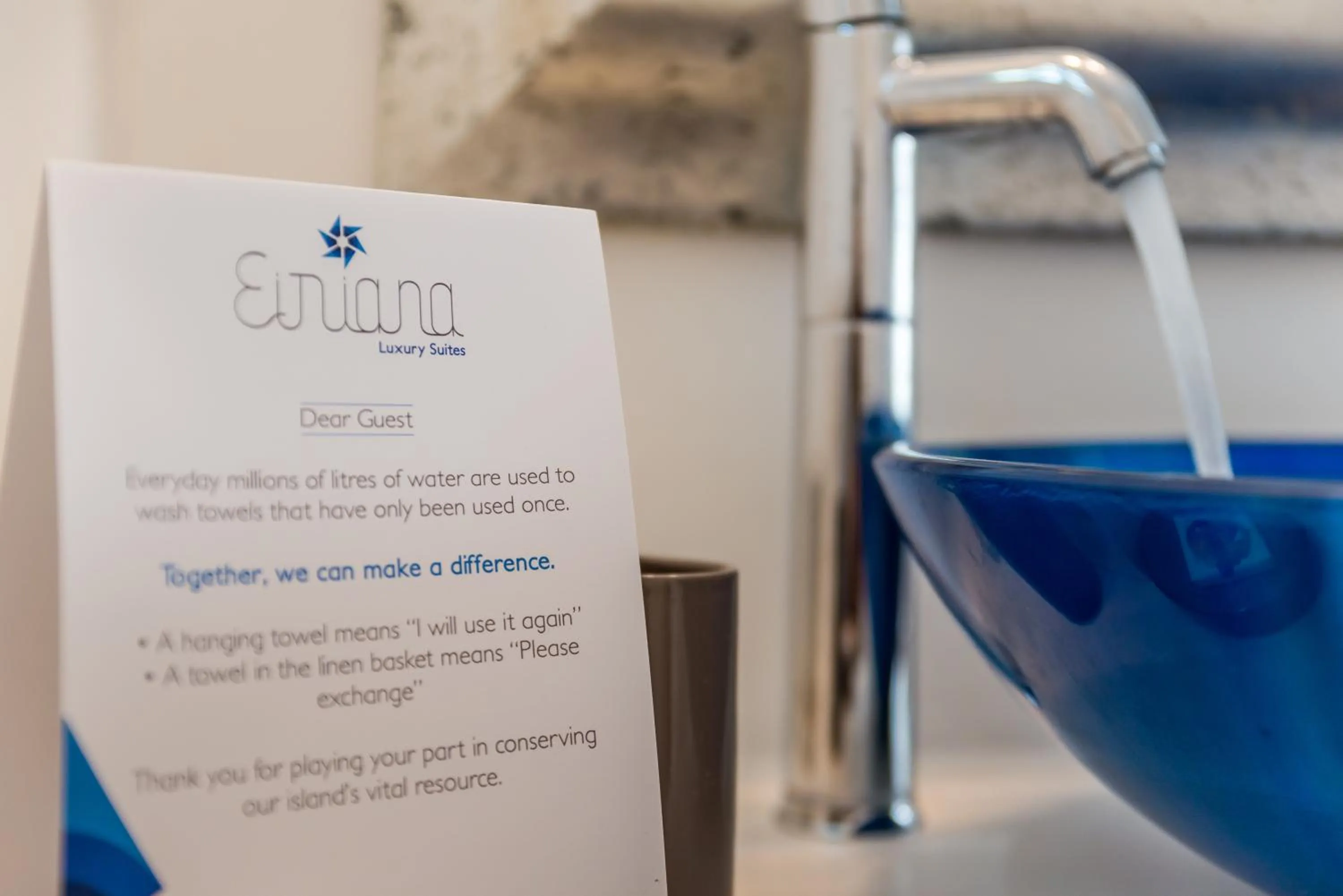 Bathroom in Eiriana Luxury Suites