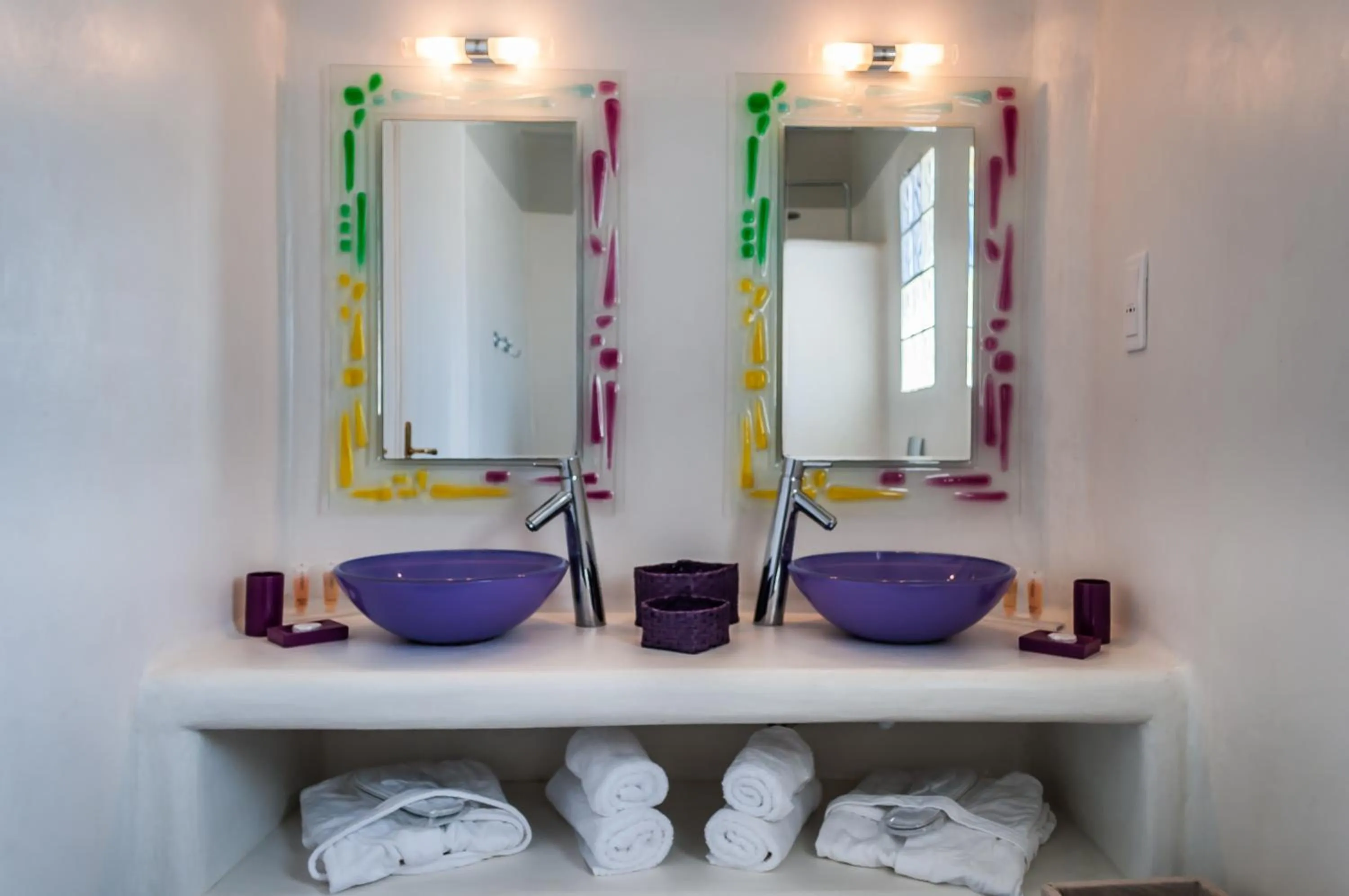 Bathroom in Eiriana Luxury Suites