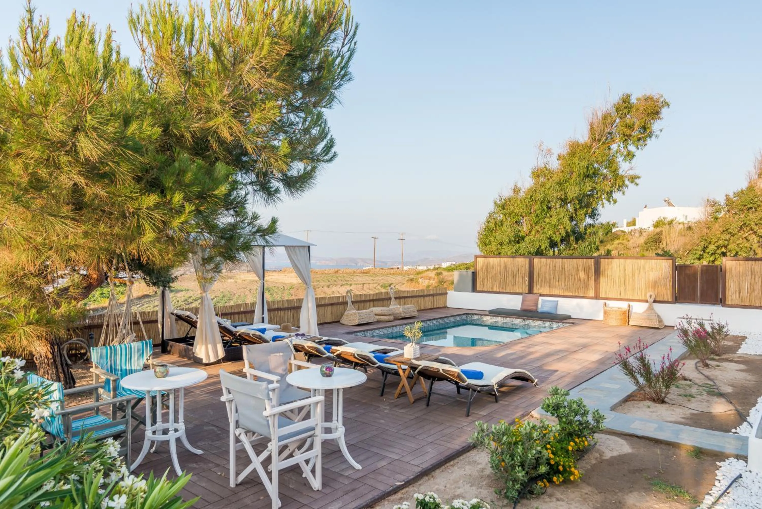 Swimming pool in Eiriana Luxury Suites