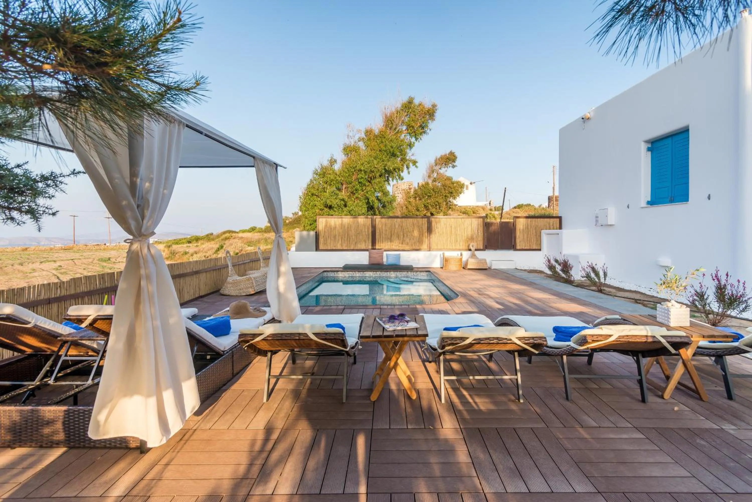 Swimming pool in Eiriana Luxury Suites