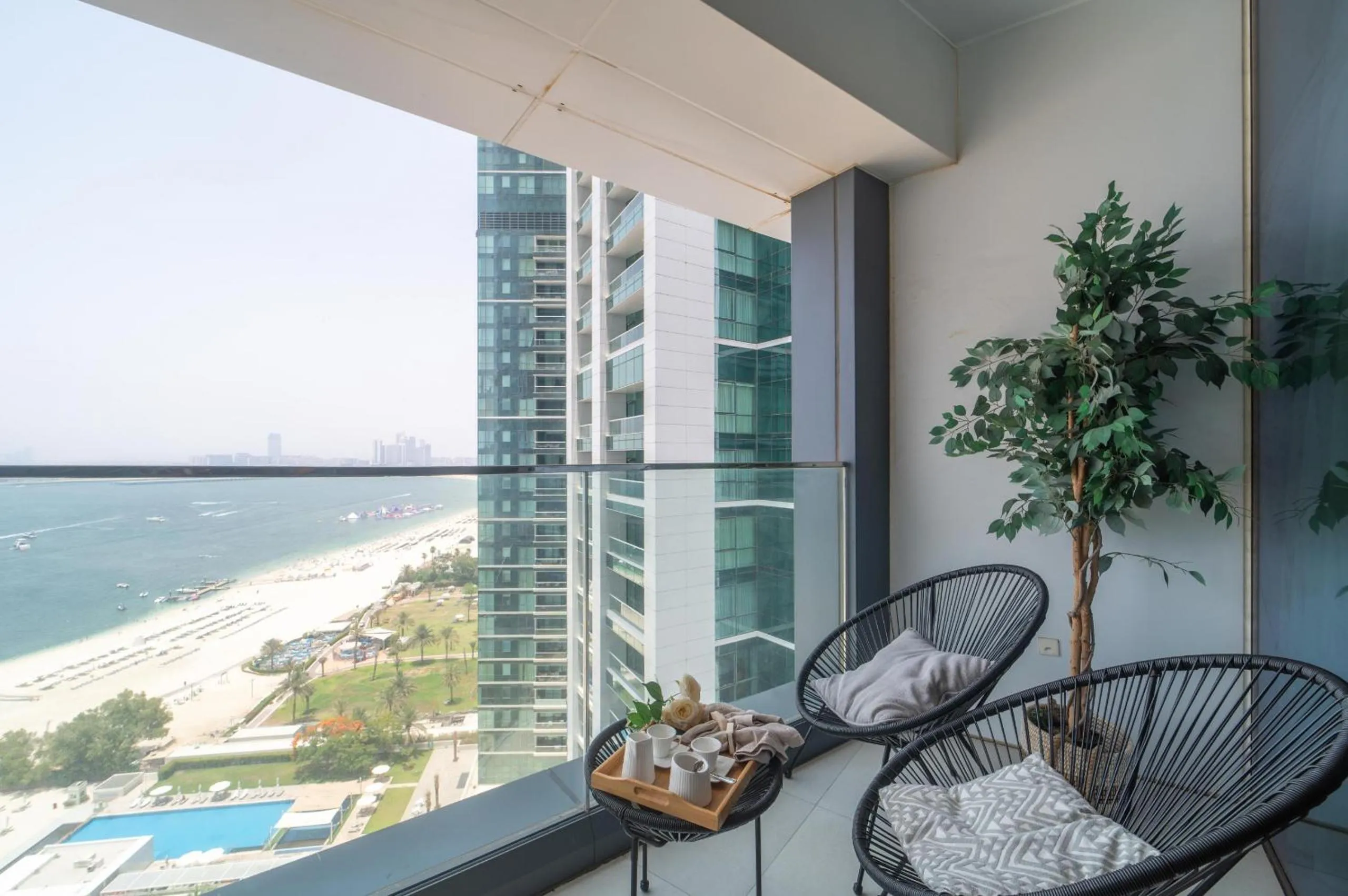 Balcony/Terrace in Frank Porter - The Address JBR