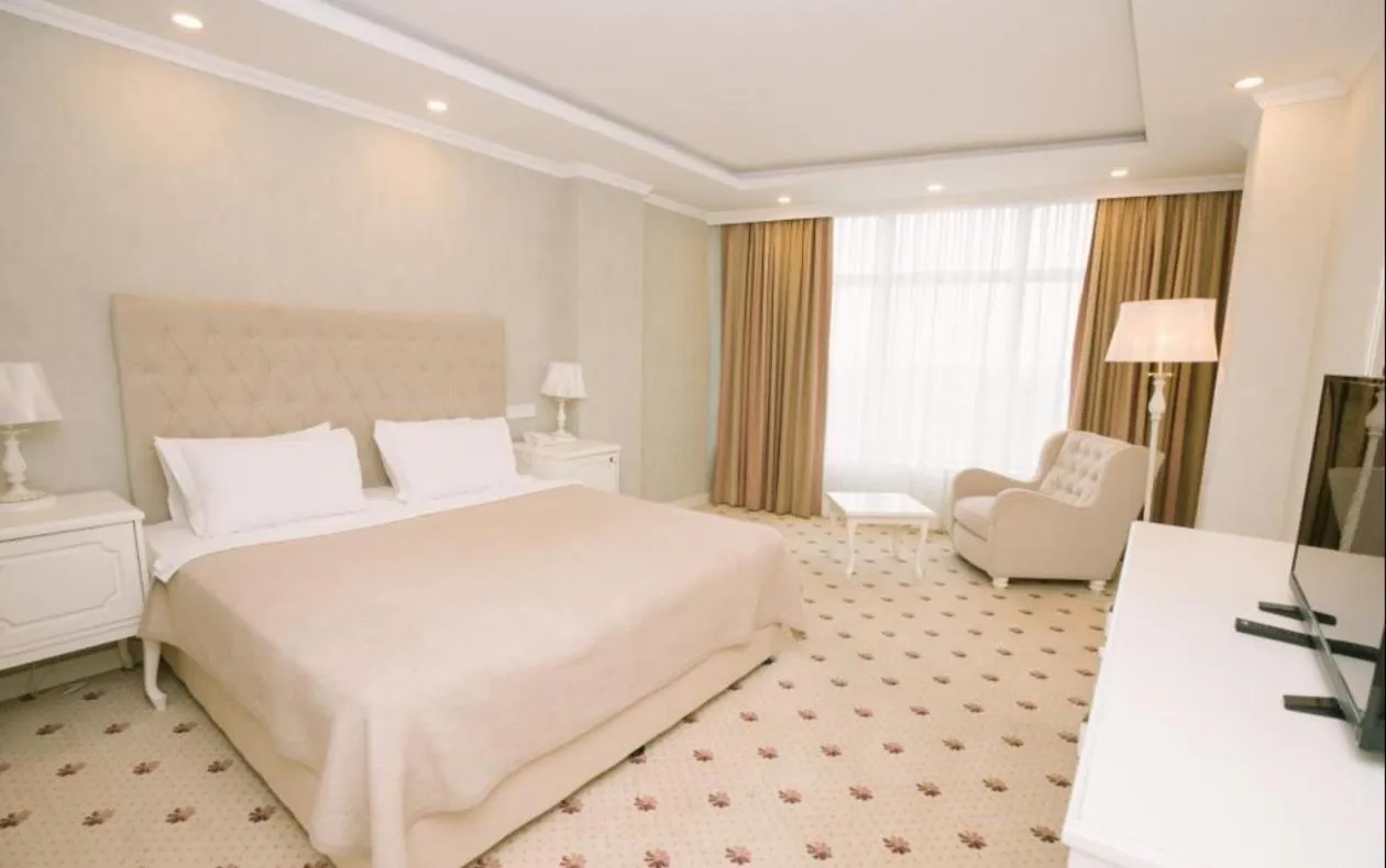 Photo of the whole room, Bed in Burgaz İzer Hotel