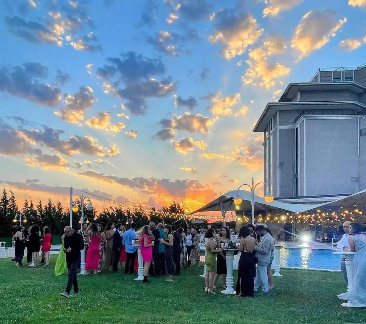 Sunset in Burgaz İzer Hotel