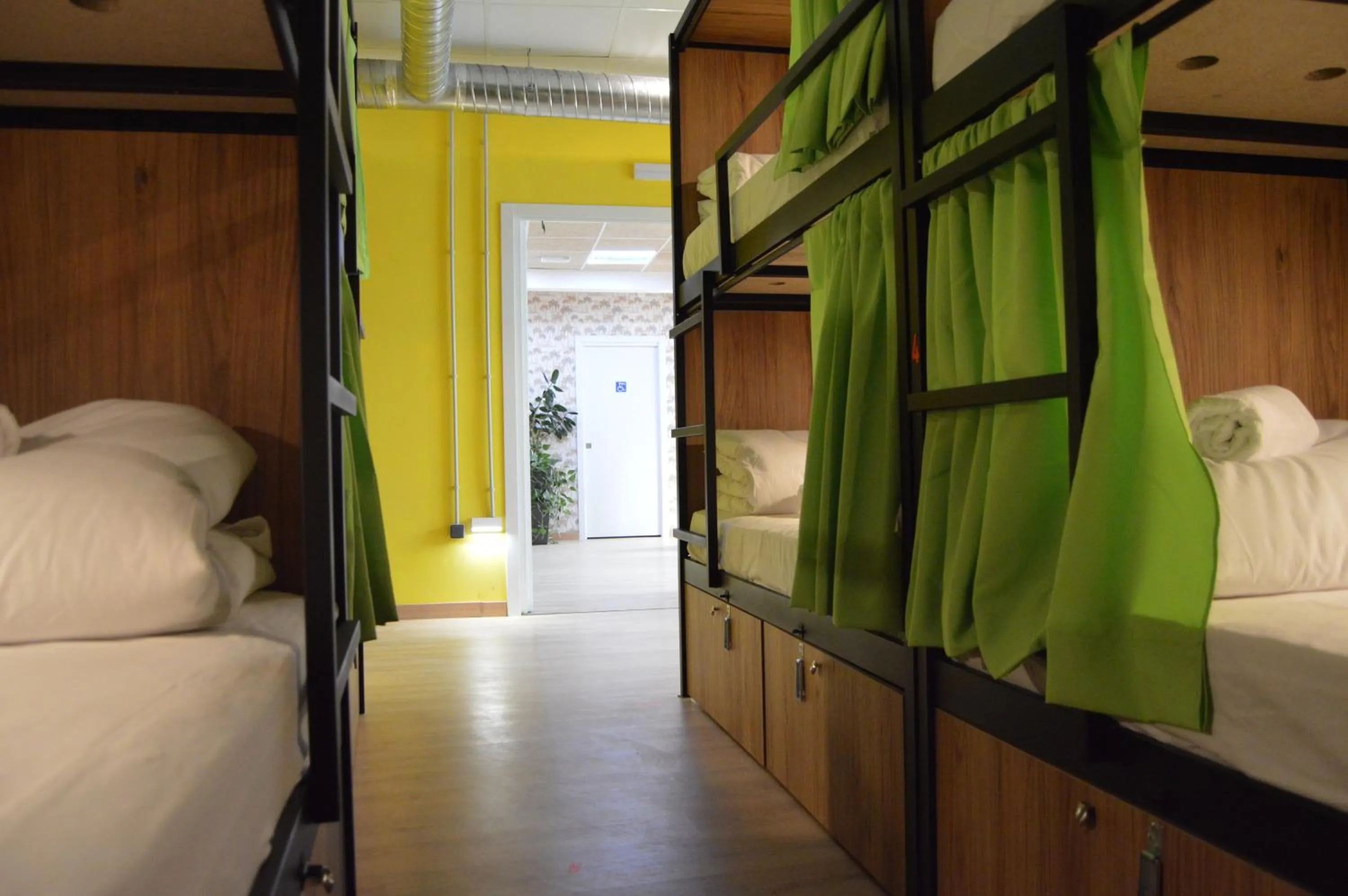 Bed in Debod Hostel
