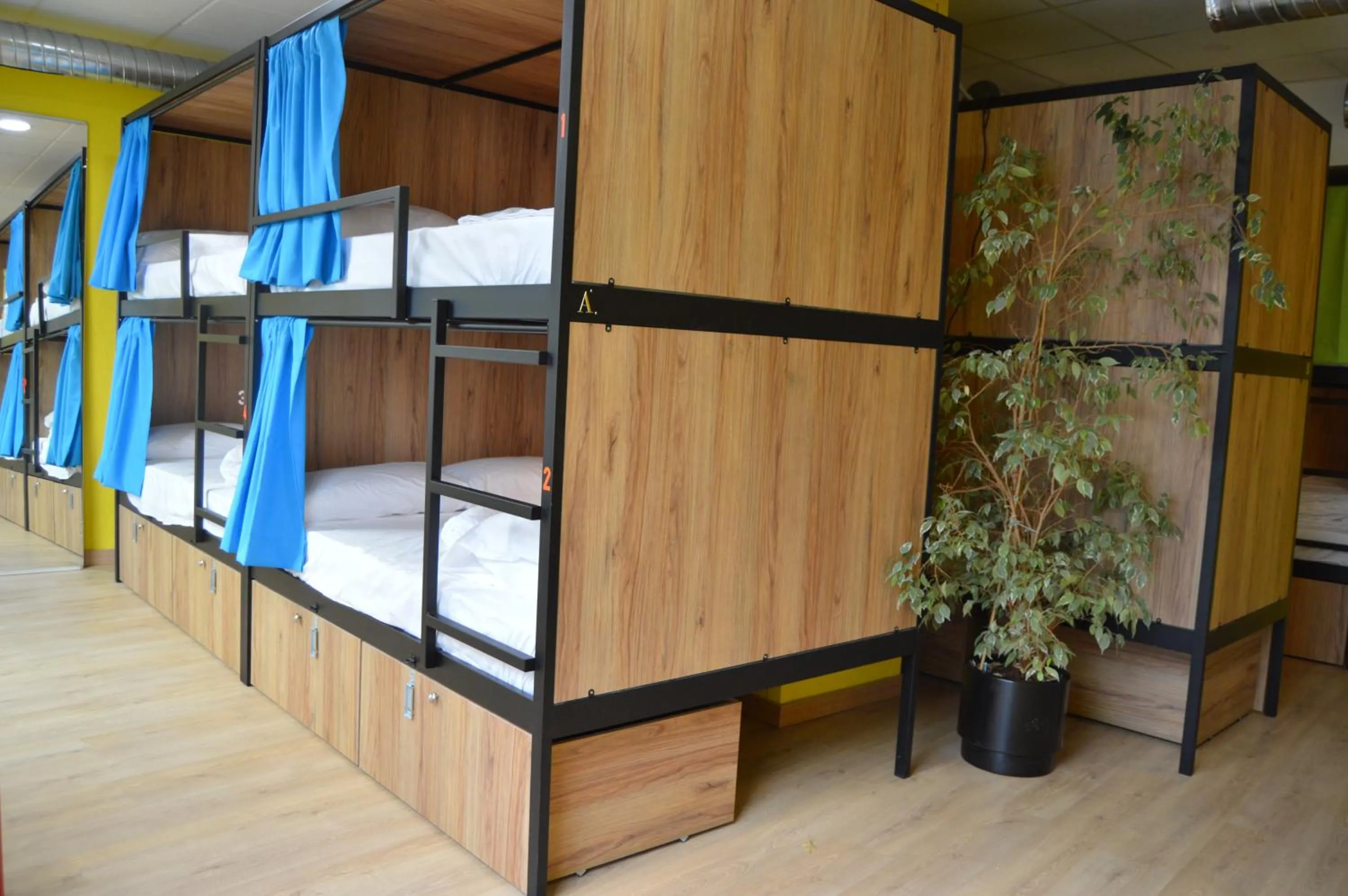 Bed in Debod Hostel