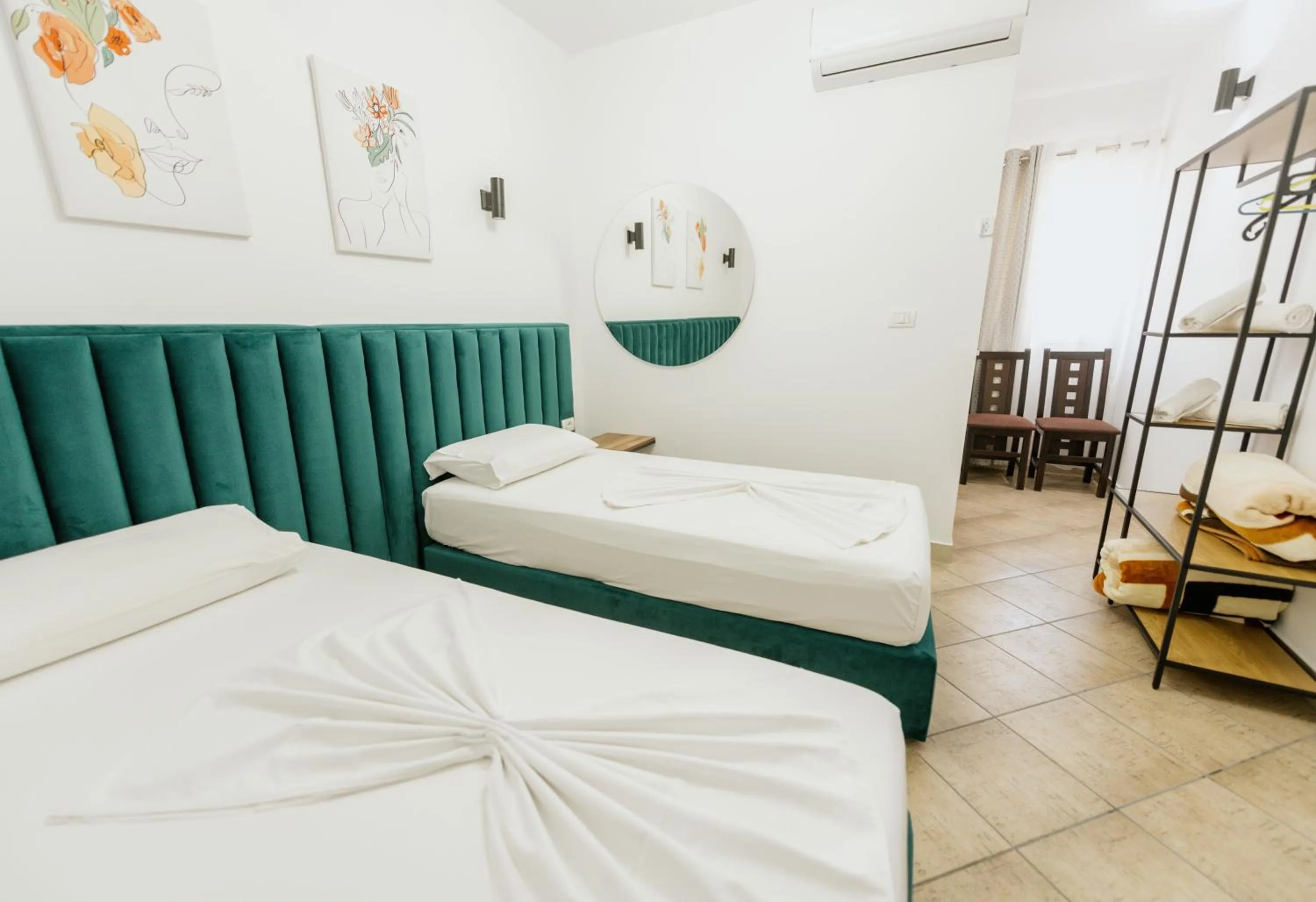 Decorative detail, Bed in Hotel Floga