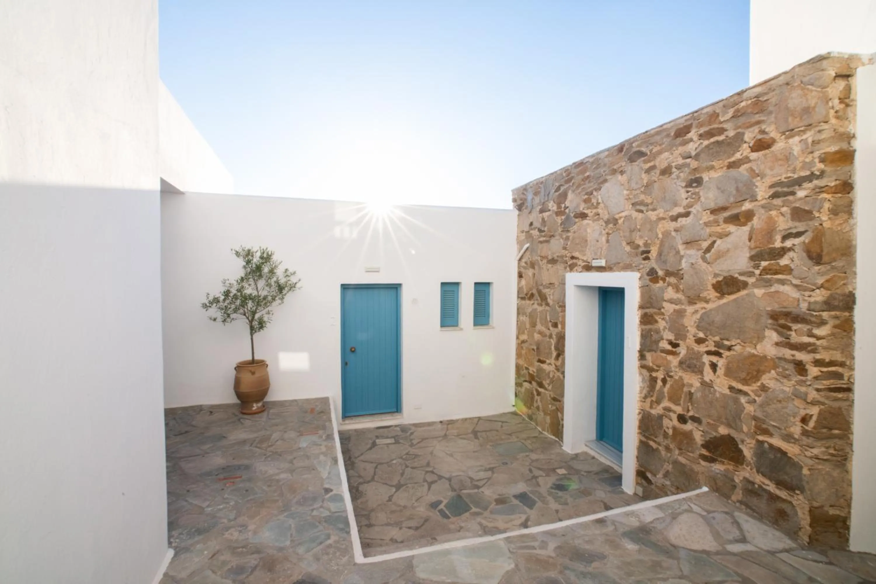 Property building in Kritikakis Village Hotel