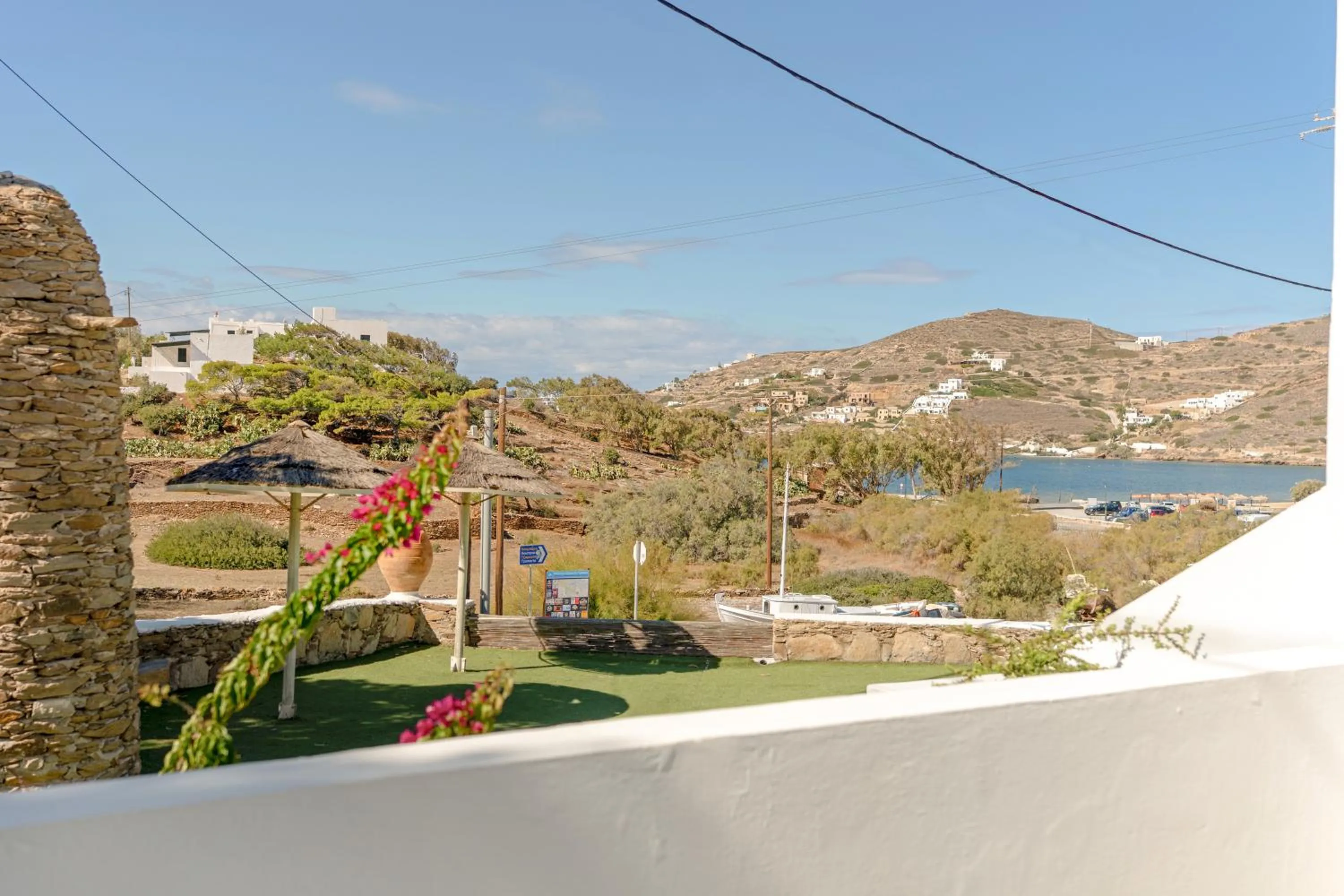 Garden view in Kritikakis Village Hotel