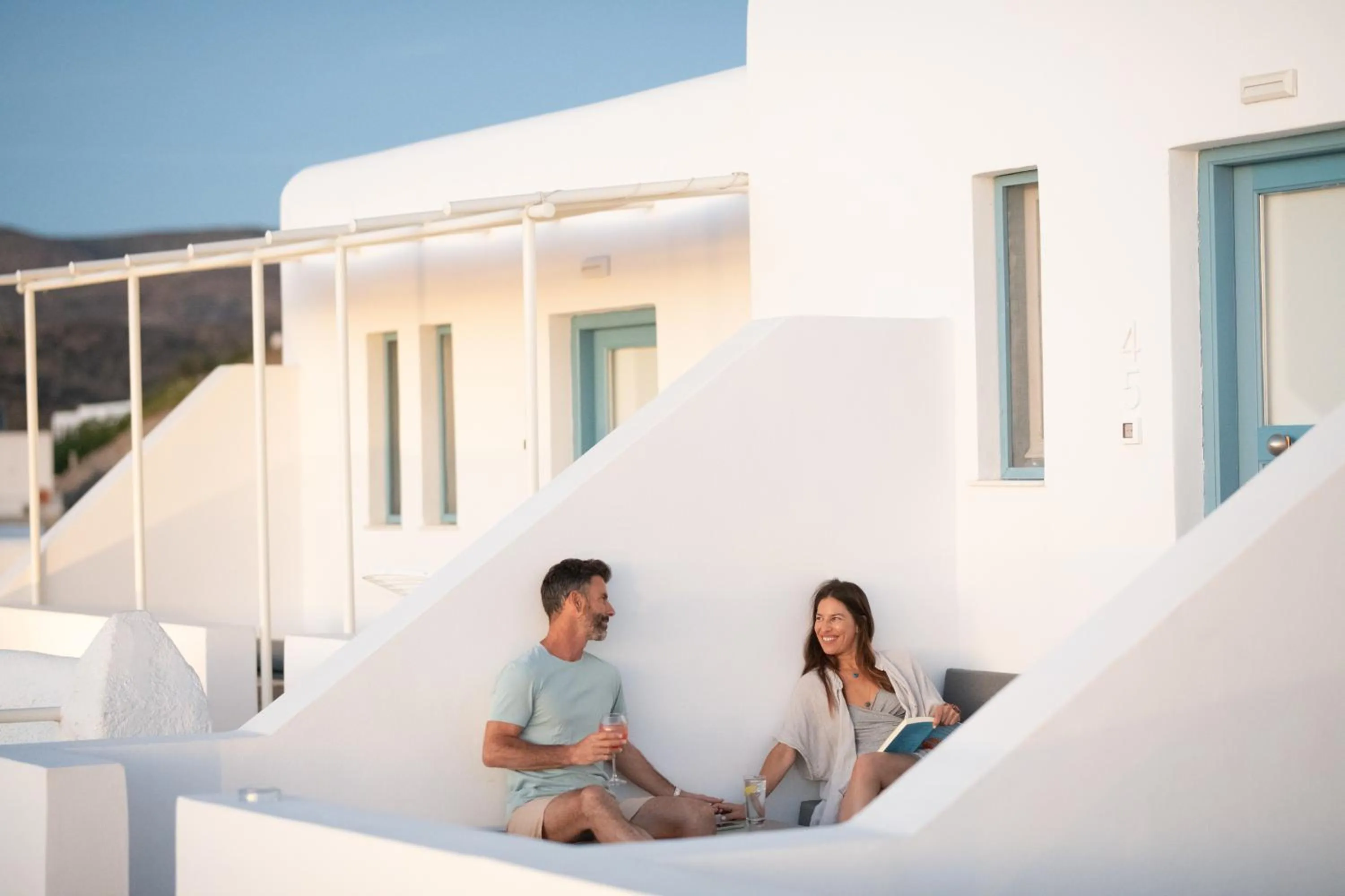 People in Kritikakis Village Hotel