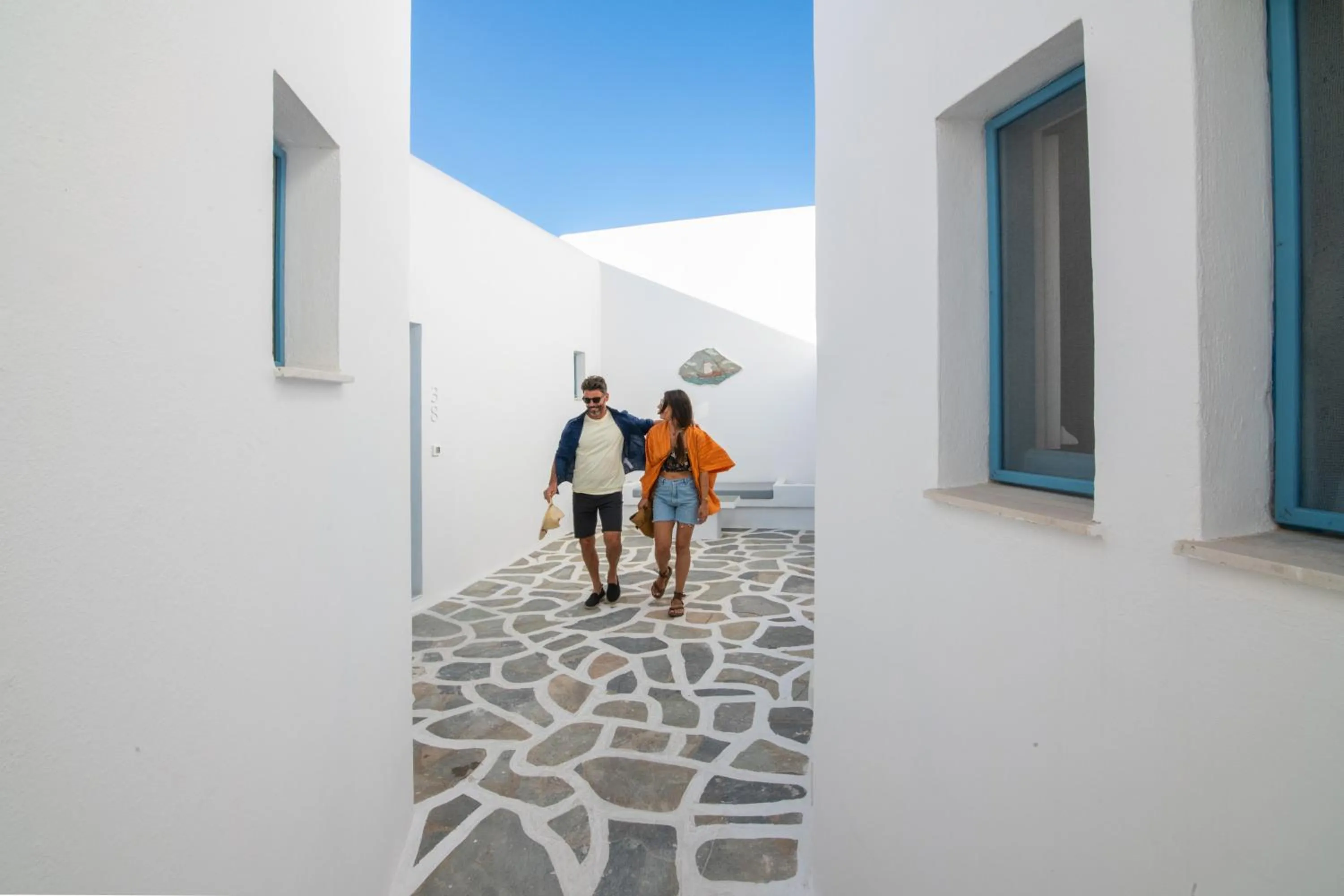 People in Kritikakis Village Hotel