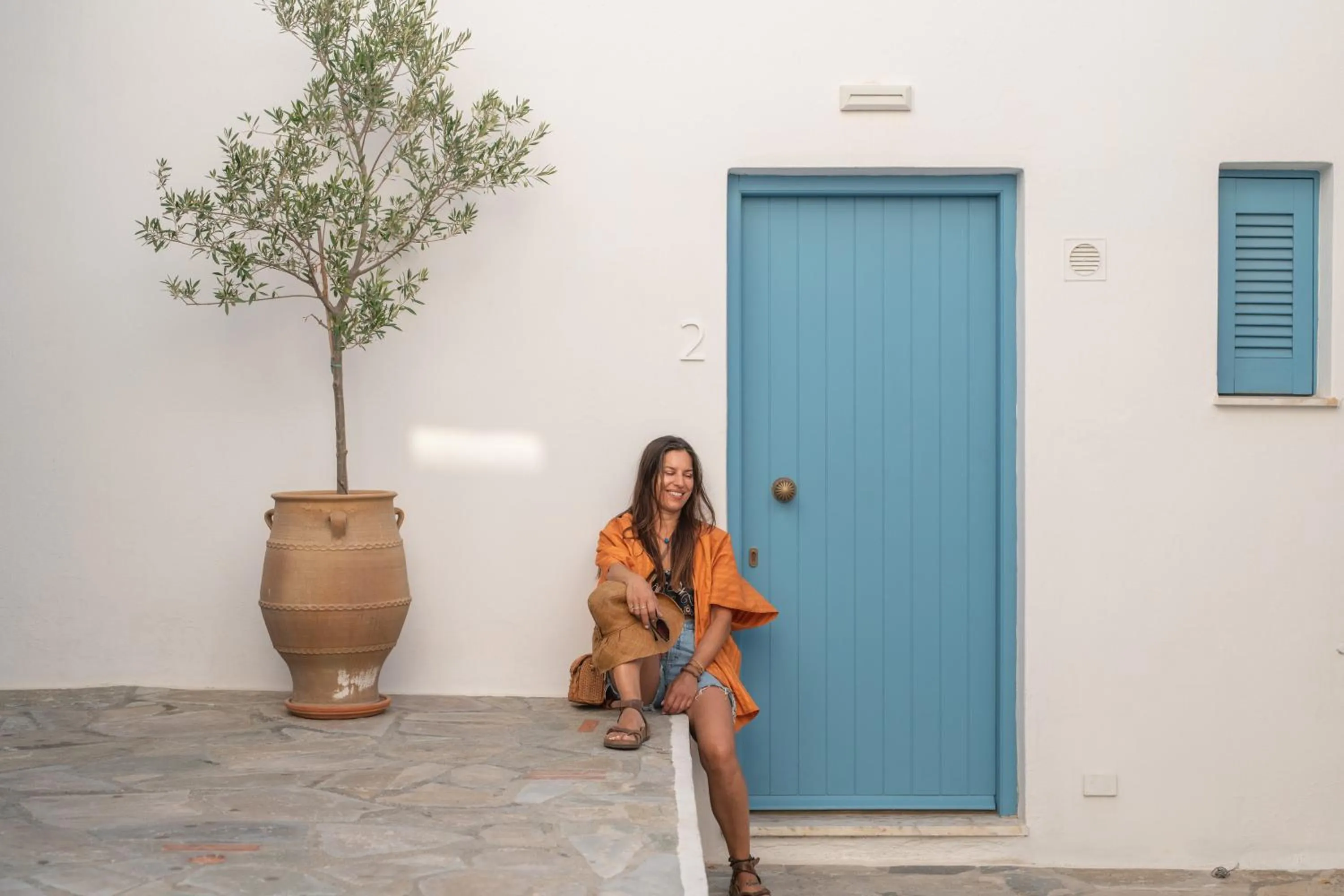 Property building in Kritikakis Village Hotel