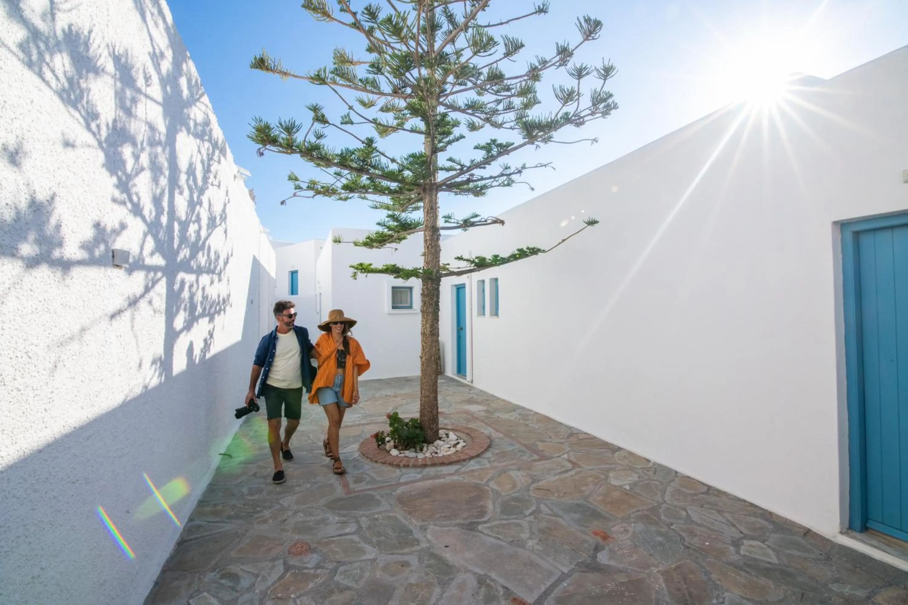 Property building in Kritikakis Village Hotel